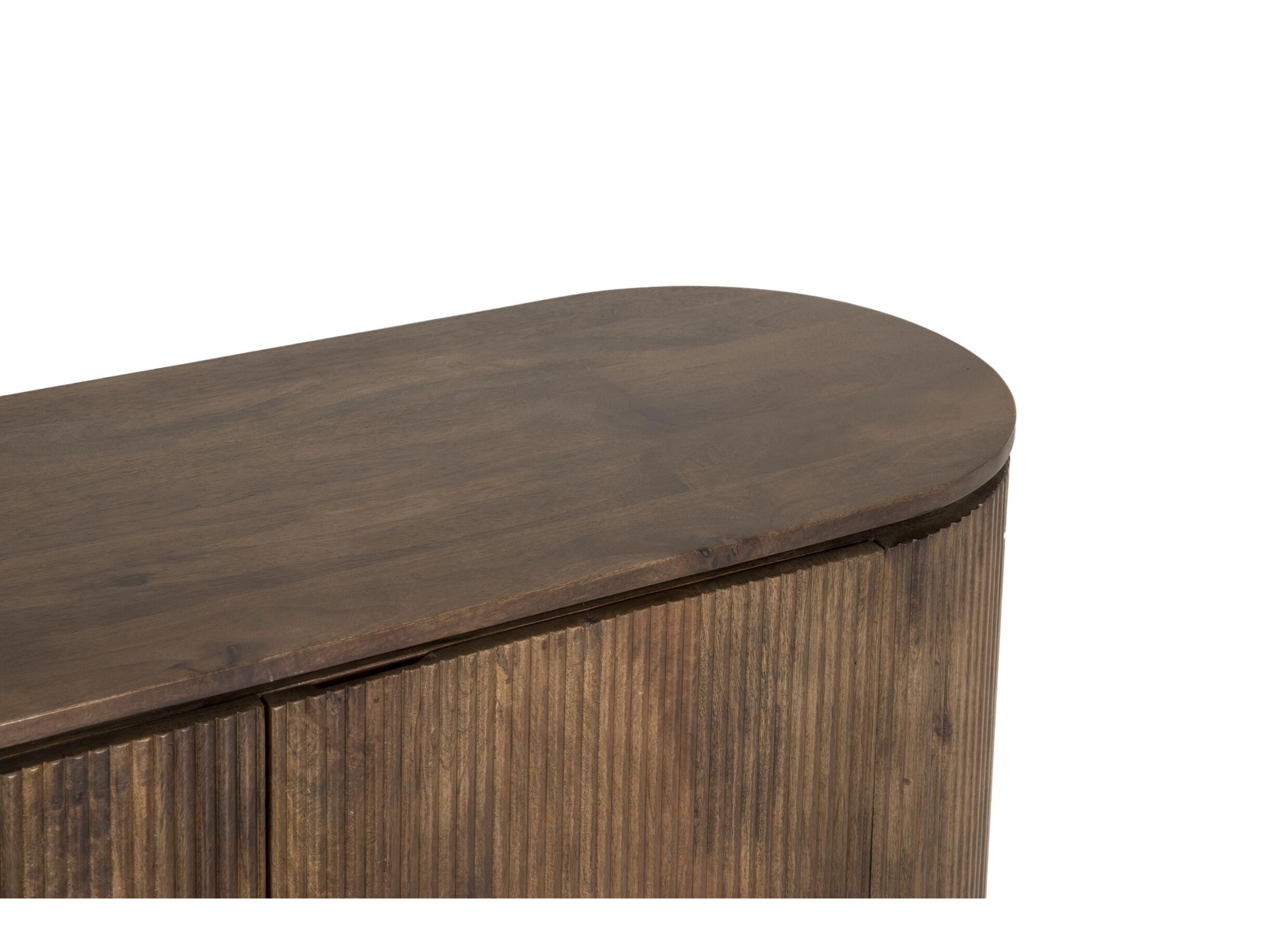 Detailfoto - Dressoir Velian 180cm - mango massief - bruin