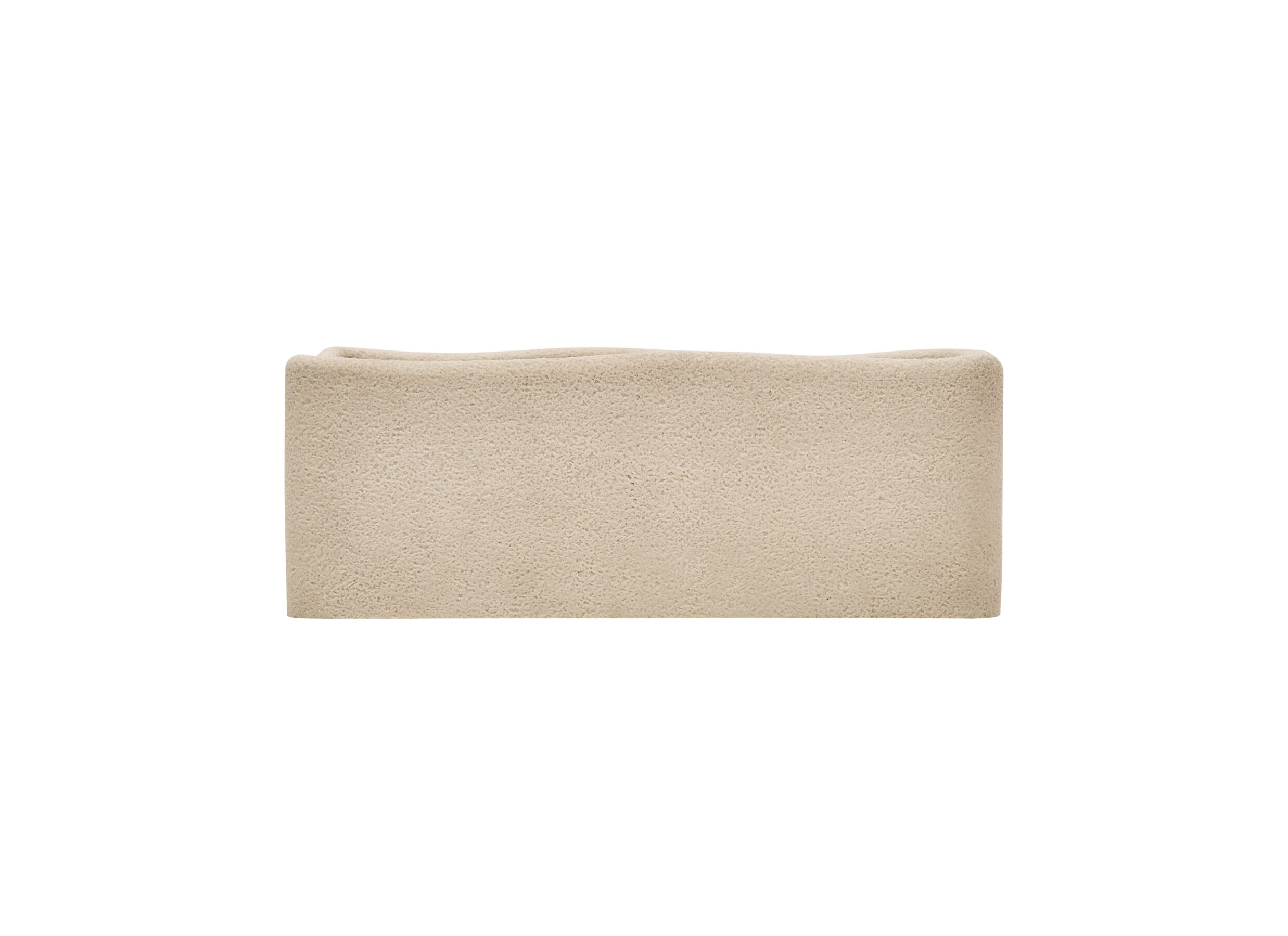 Overzichtsfoto - Tissuebox Oleya 25,5x14,5x9,7cm - polyresine - beige