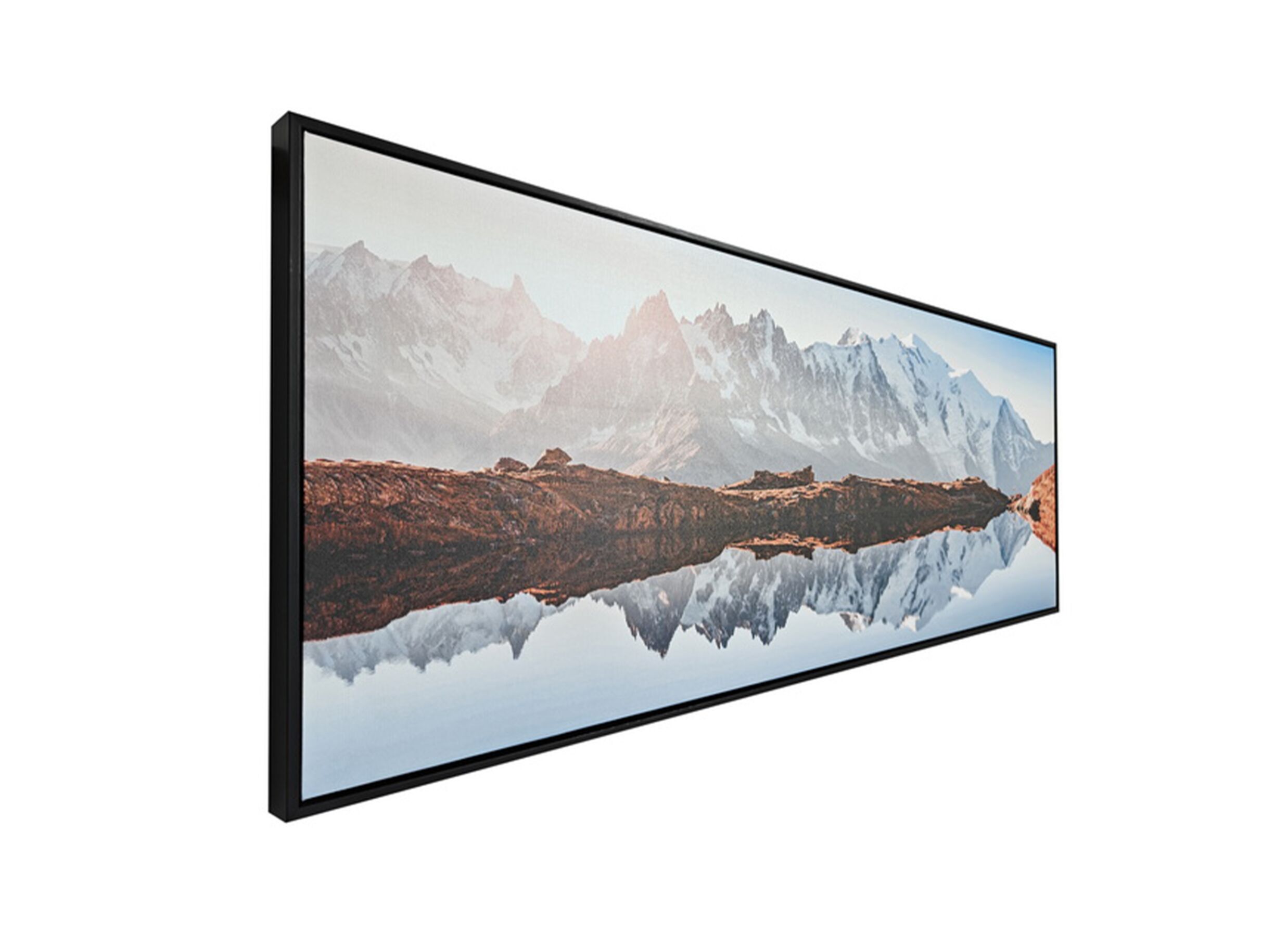 Overzichtsfoto - Print op canvas Mountains 140x50cm