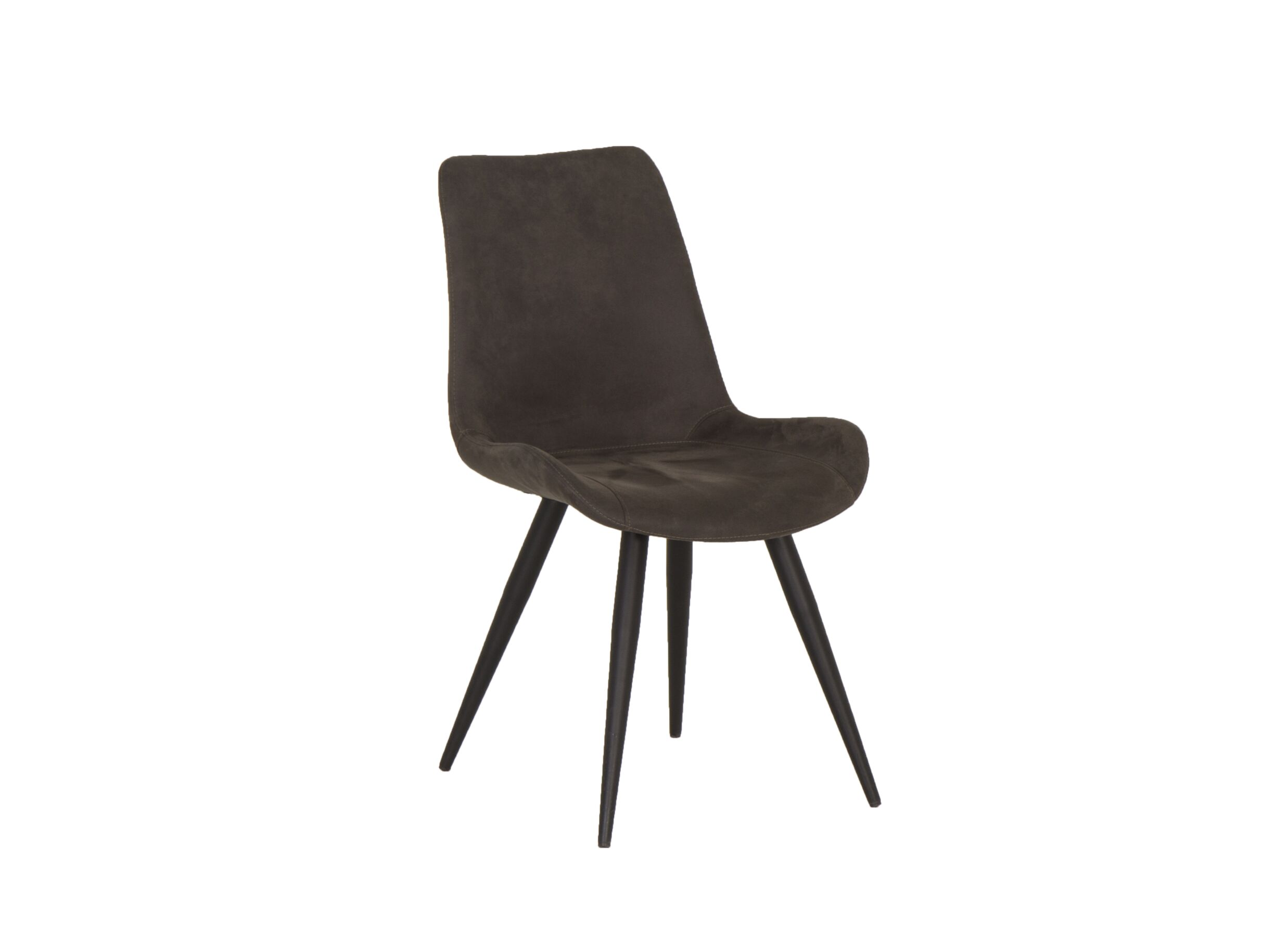 Chaise Fuel tissu anthracite - Chaise Fuel 52x60x85,5cm - acier - anthracite