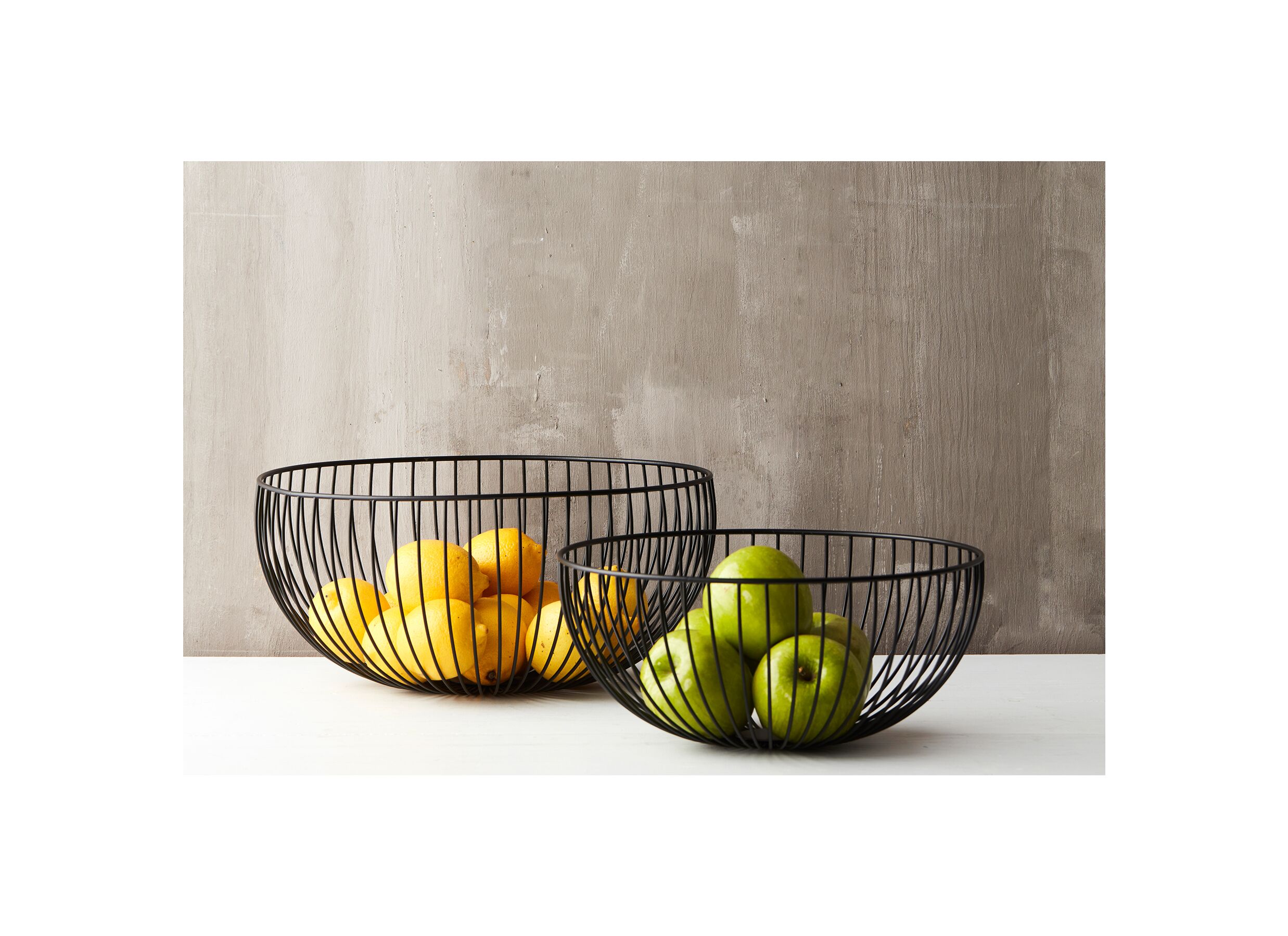 Sfeerfoto - Fruitmand Wire Ø35cm