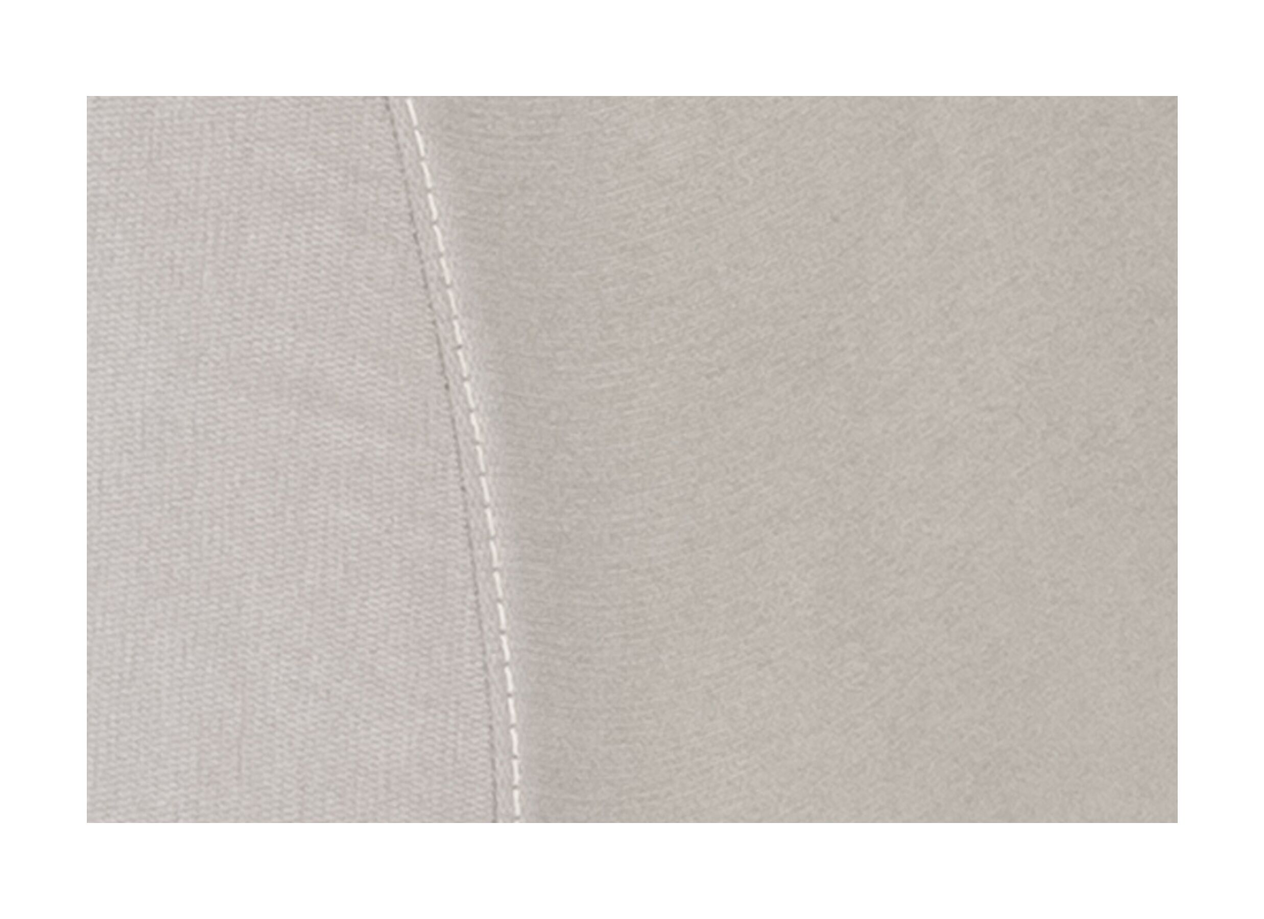 Canapé d'angle Genua 250x179cm - tissu - gris