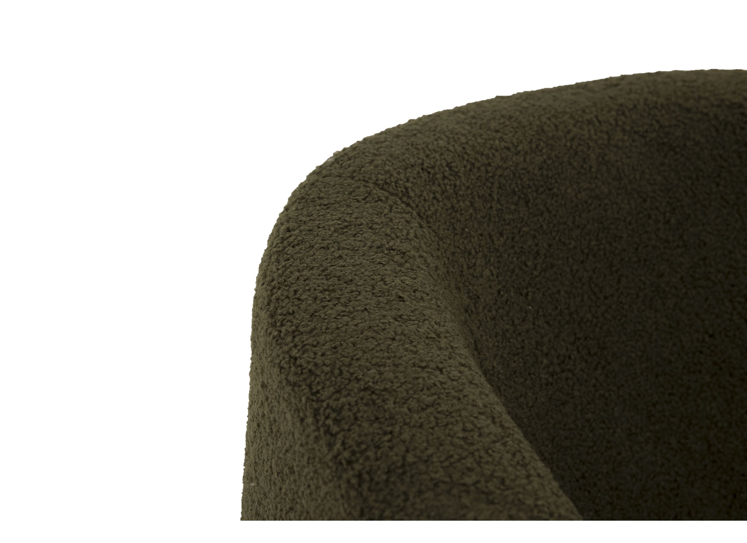 Fauteuil Teddy Bear 68x70x73cm - bouclé - vert