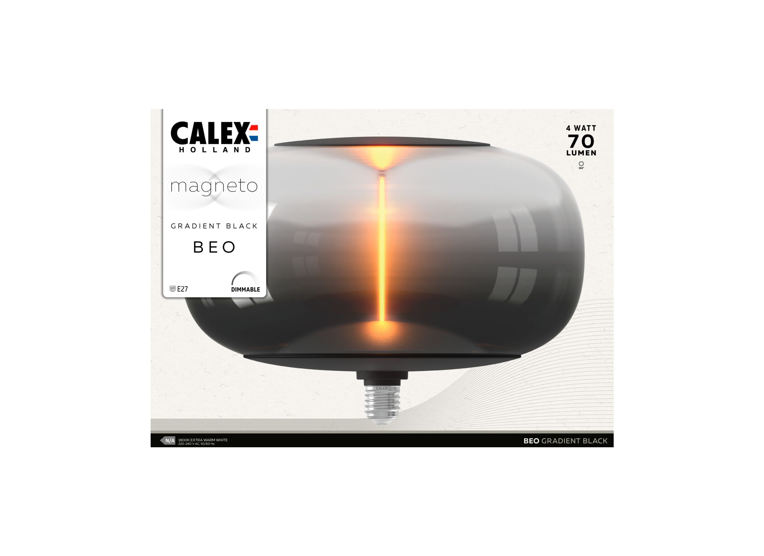 Detail - Ampoule LED Magneto Beo 4W E27