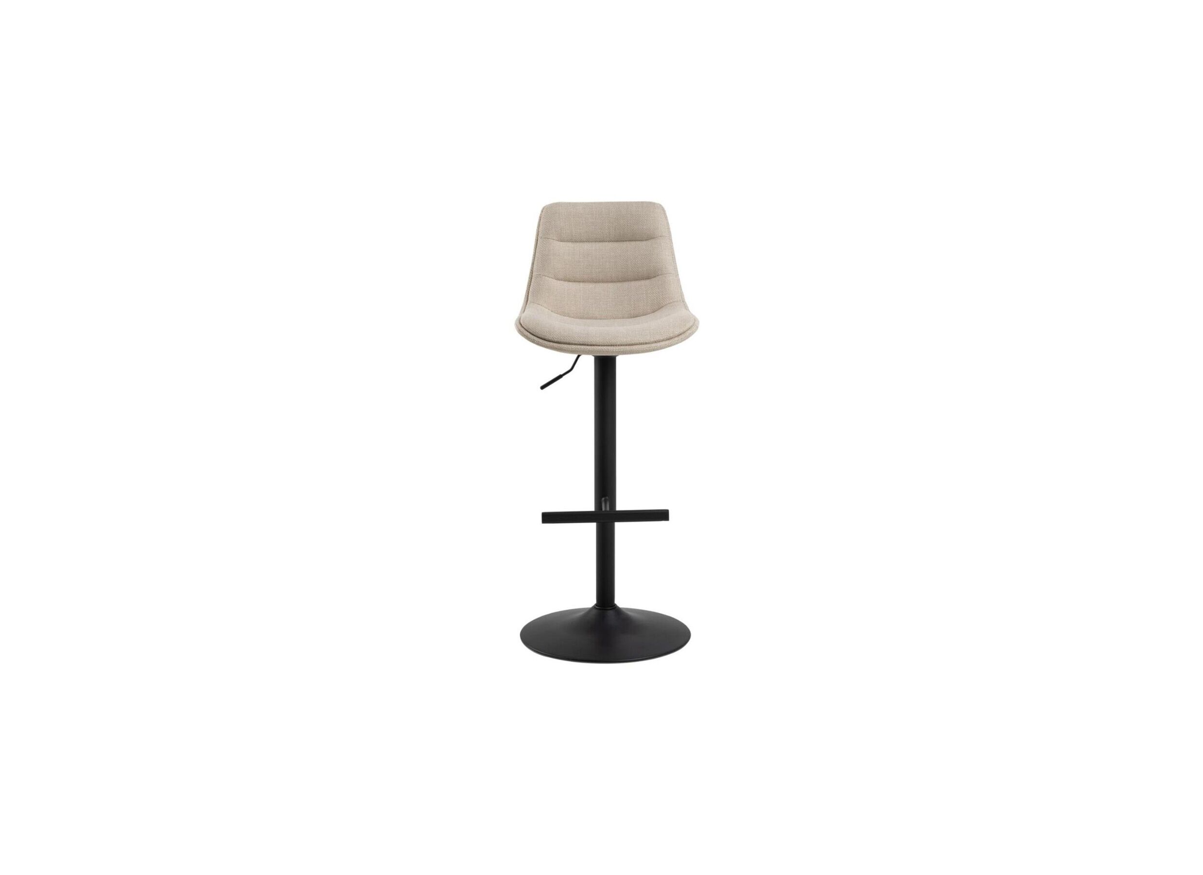 Hoofdfoto - Barstoel ZH65-86cm - stof - beige
