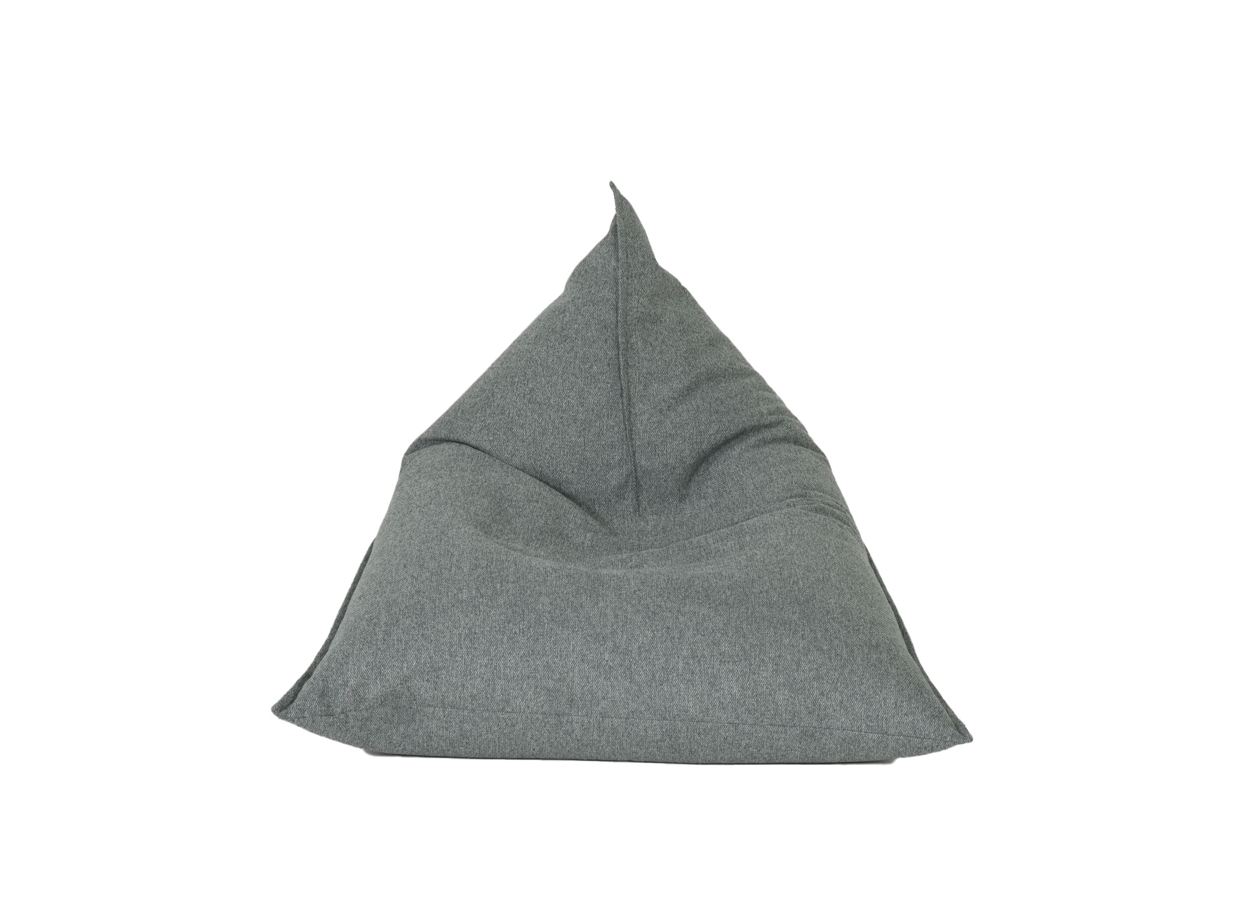 Pouf poire Fortuna 95x110x70cm - tissu - vert