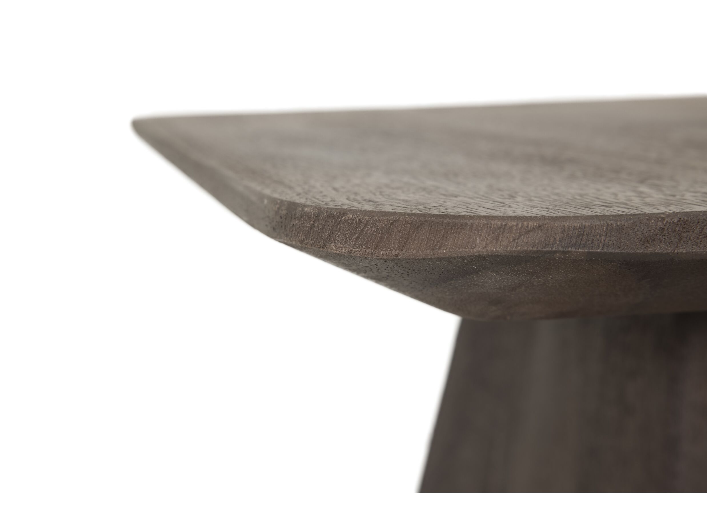 Table basse Monsoon 60x60cm - mangue massif - brun