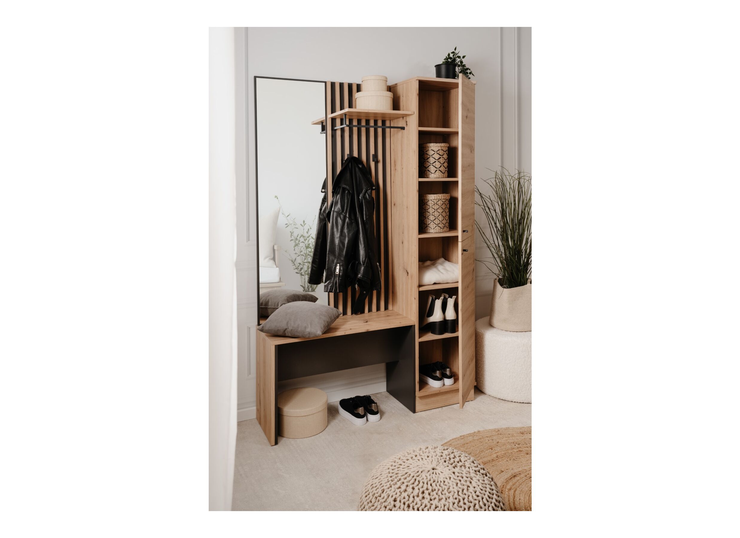 Foto ambiance - Meuble d'entrée Medan 122cm