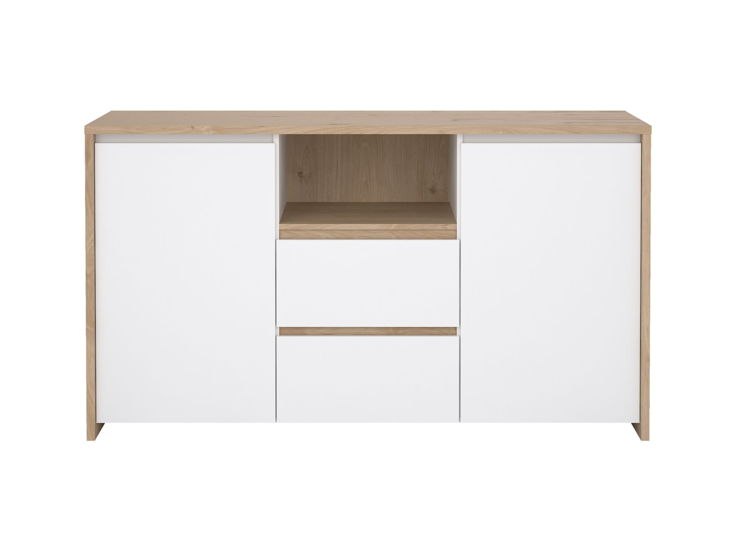 Aperçu - Buffet Next 149x48xH84cm - décor - blanc & jackson hickory
