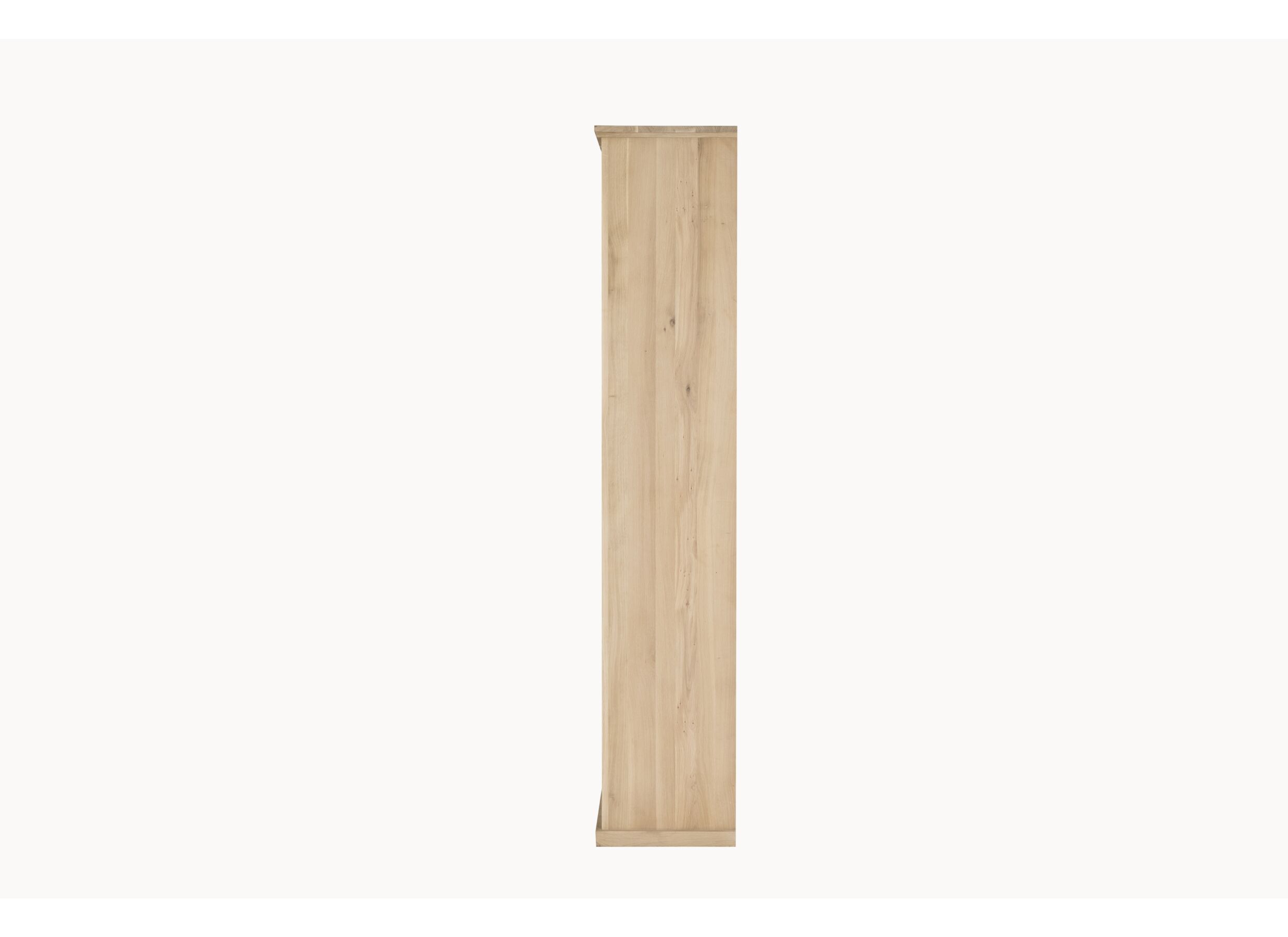 Vitrine Grimaldi 120,7cm - chêne massif - naturel