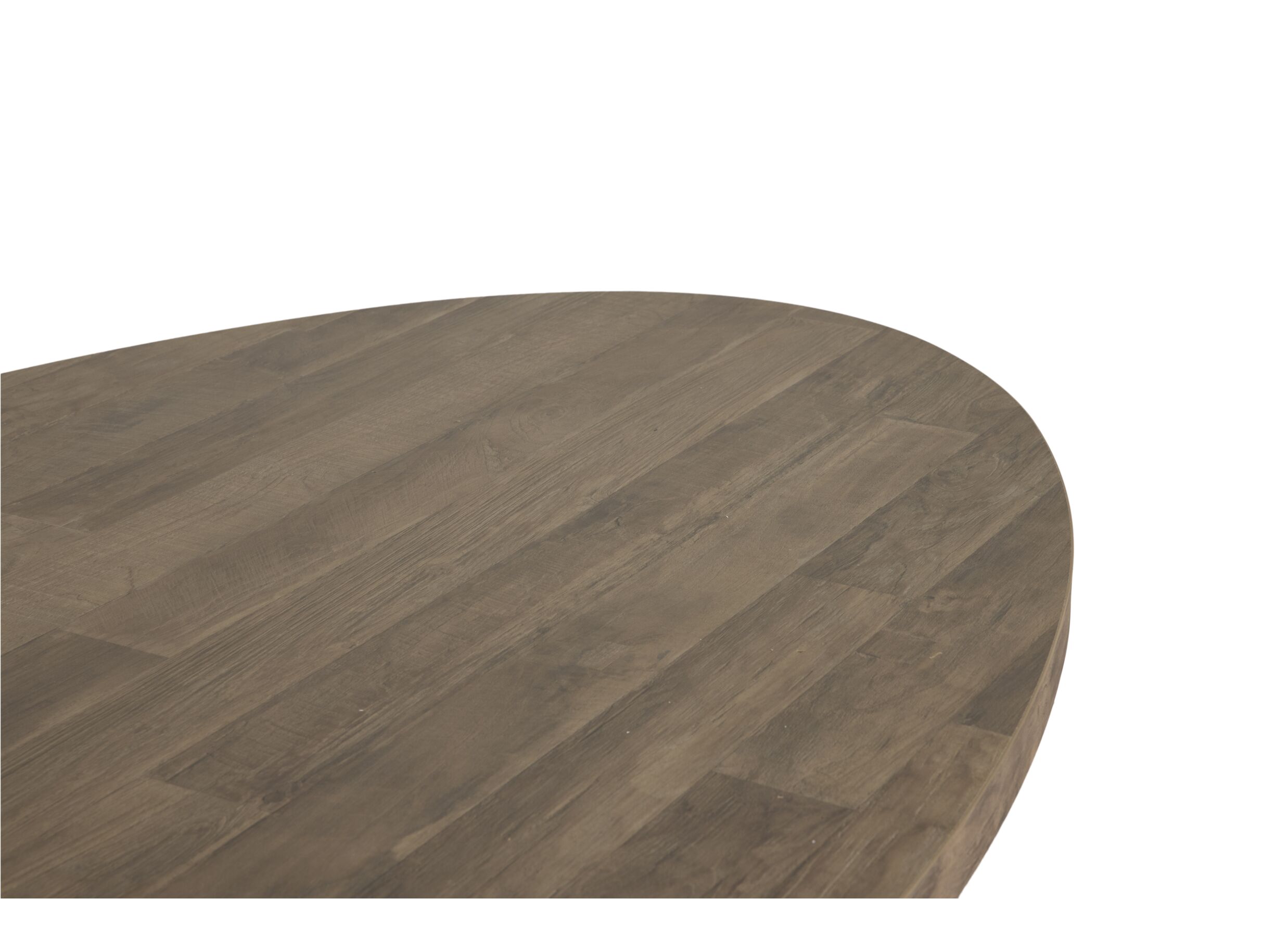 Detailfoto - Tafel 260x130cm - meubelplaat - old teak