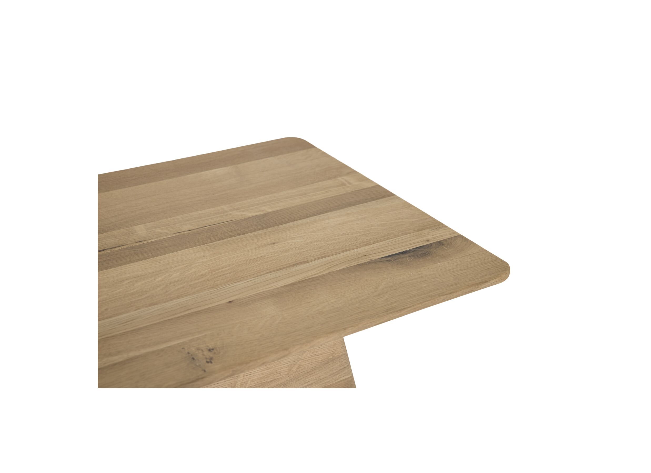 Detail - Table basse Float 40x40x46cm - chêne massif - naturel