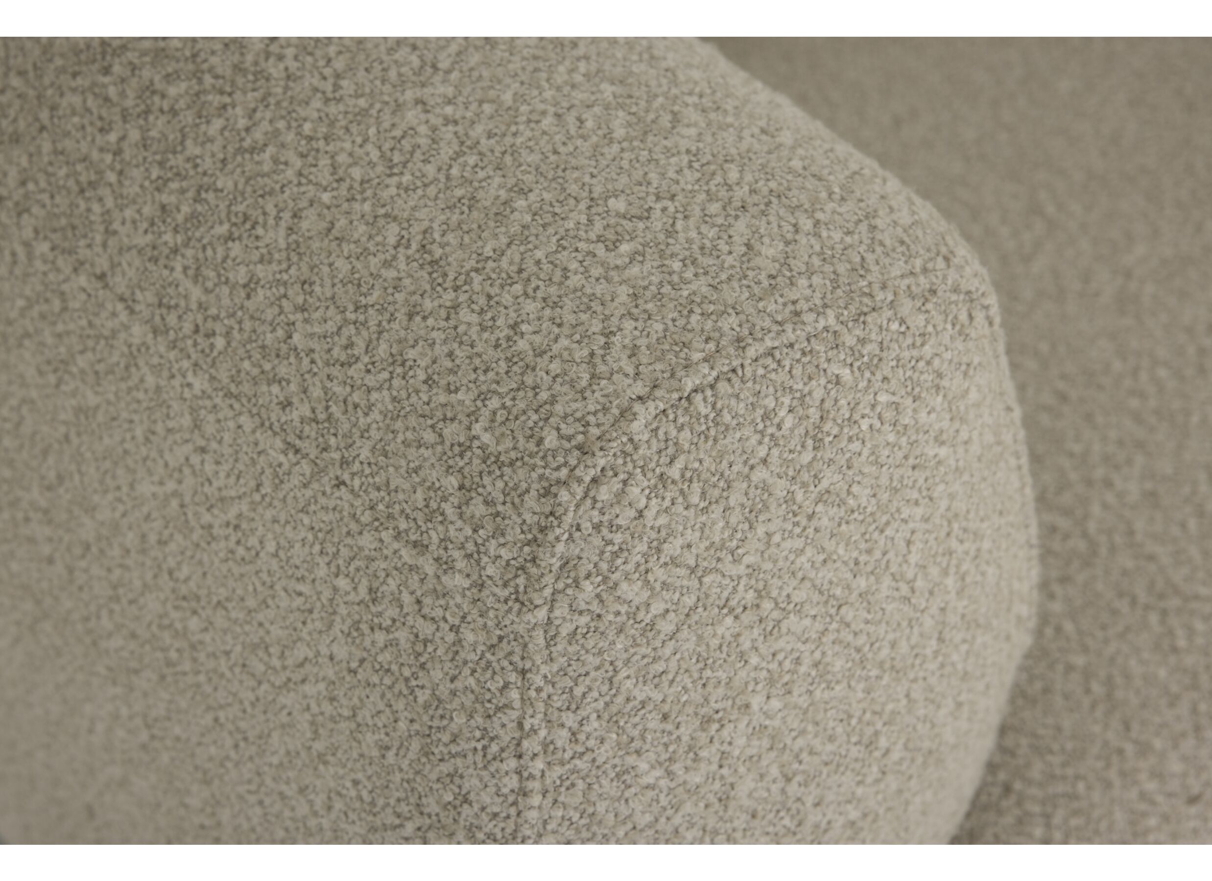 Detailfoto - Hoeksalon Valley 314x160cm - stof - beige