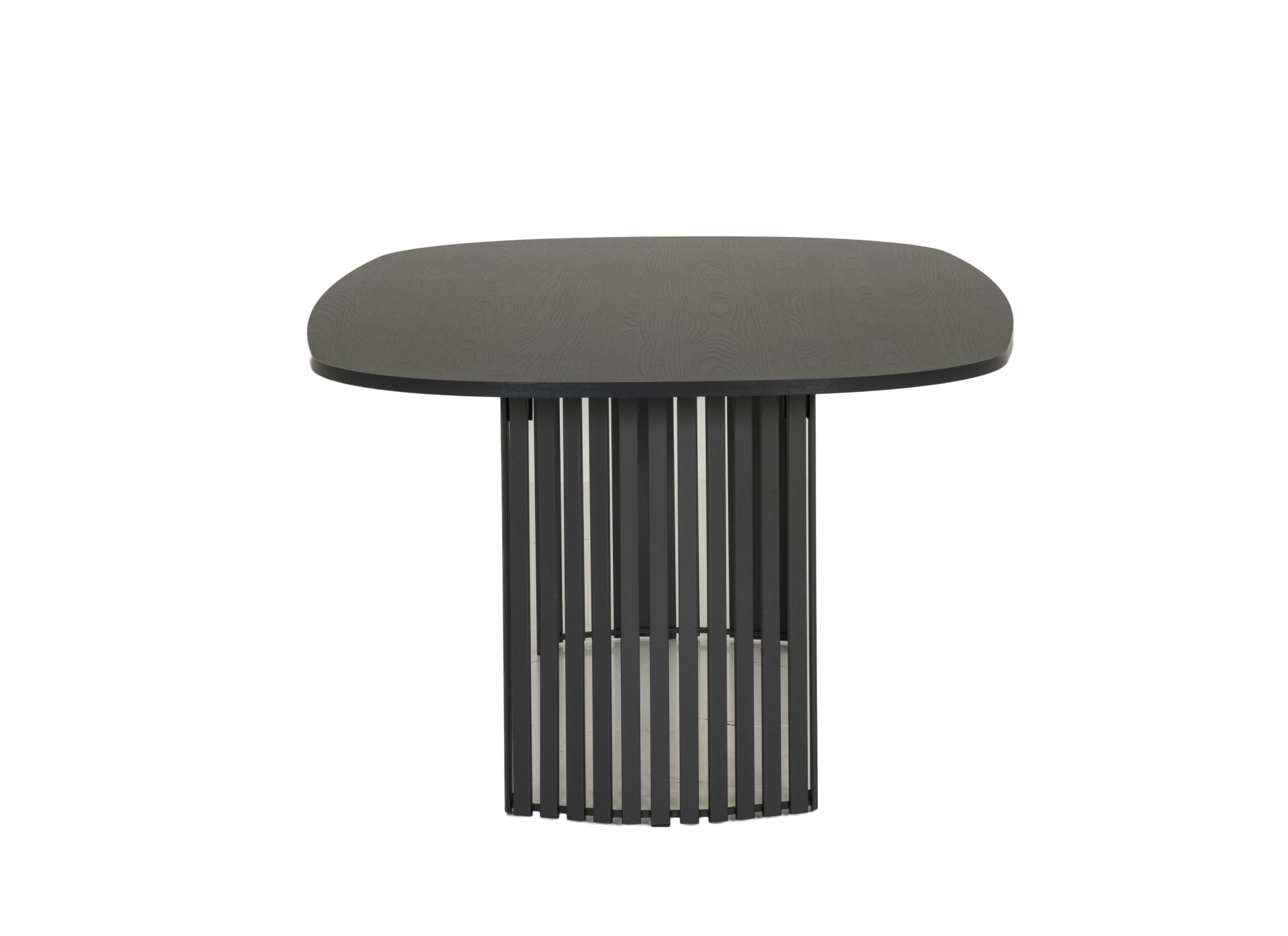 Overzichtsfoto - Tafel Canvas 220x120cm - decor - zwarte eik