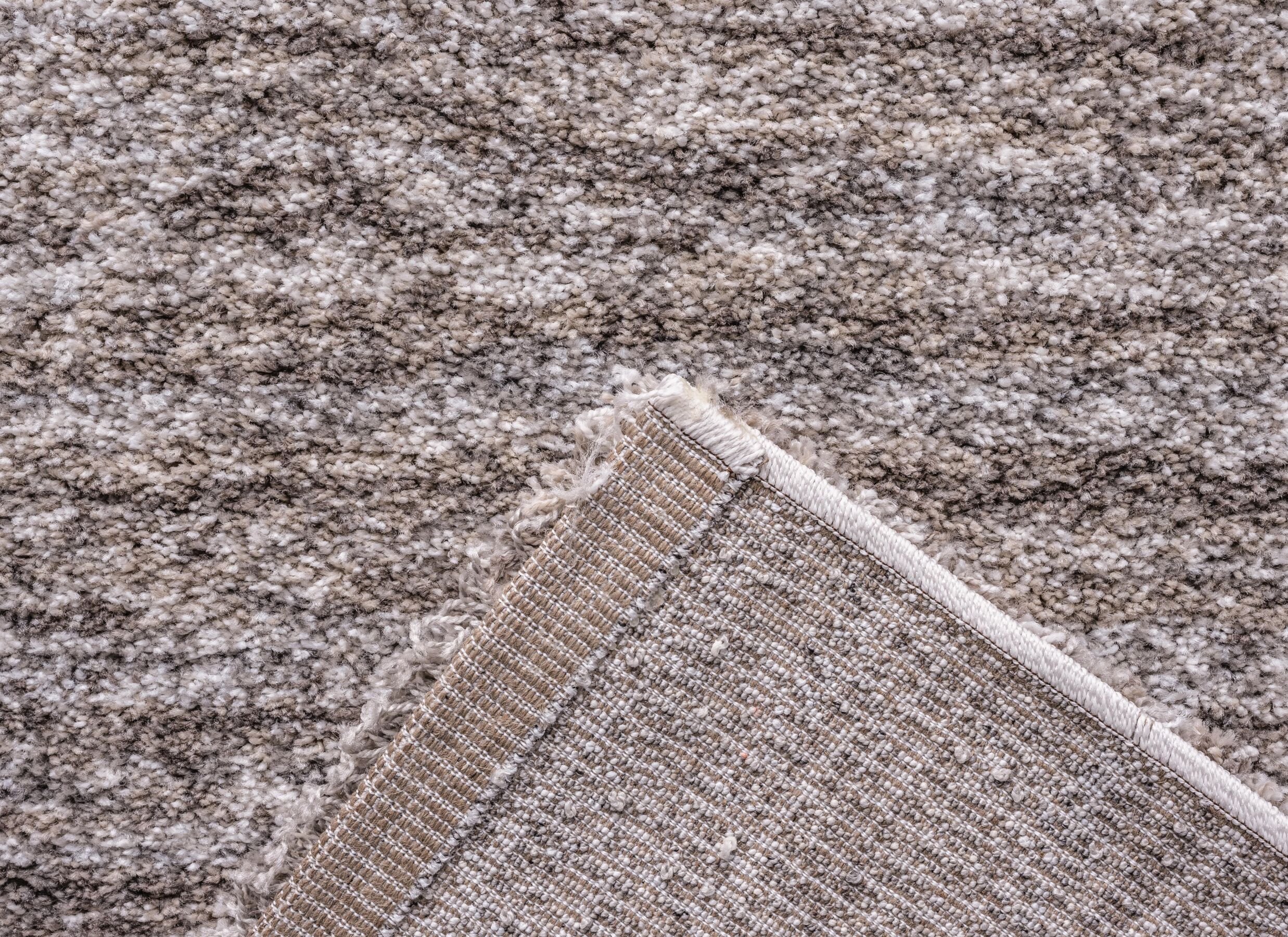 Detailfoto - Tapijt Medusa 200x200cm - polyestervezel - beige