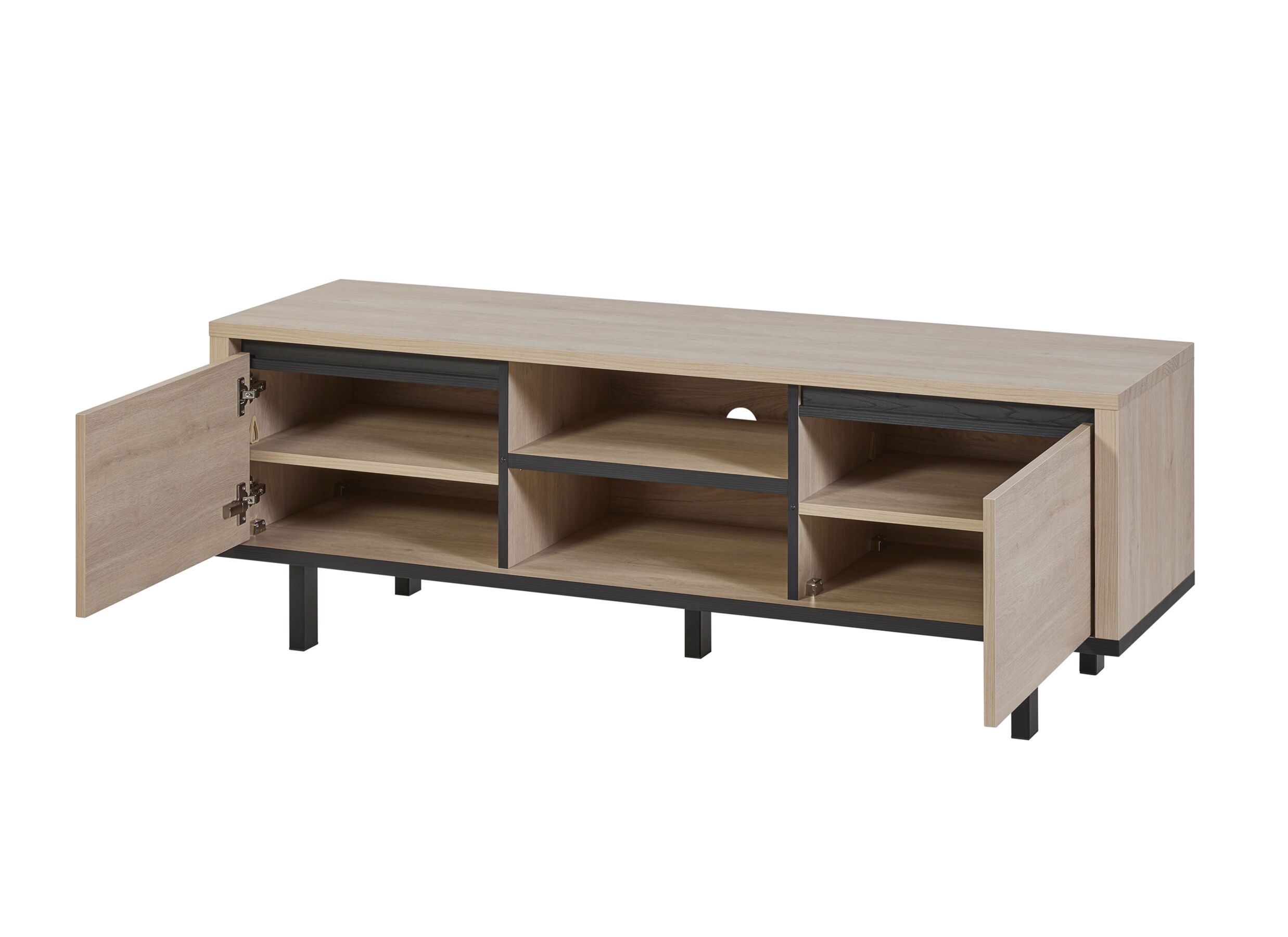 Indeling - Tv-meubel Tyler 163cm - decor - urban oak