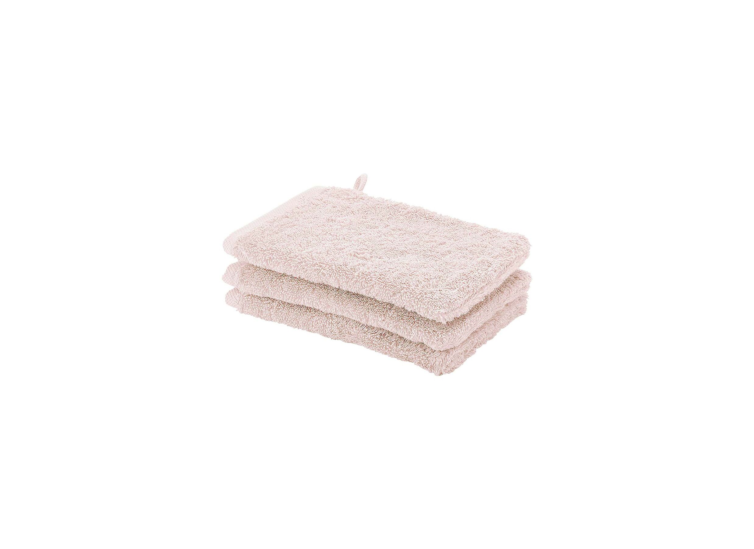 Plus Important - Gant de toilette London 16x22cm - tissu - cameo