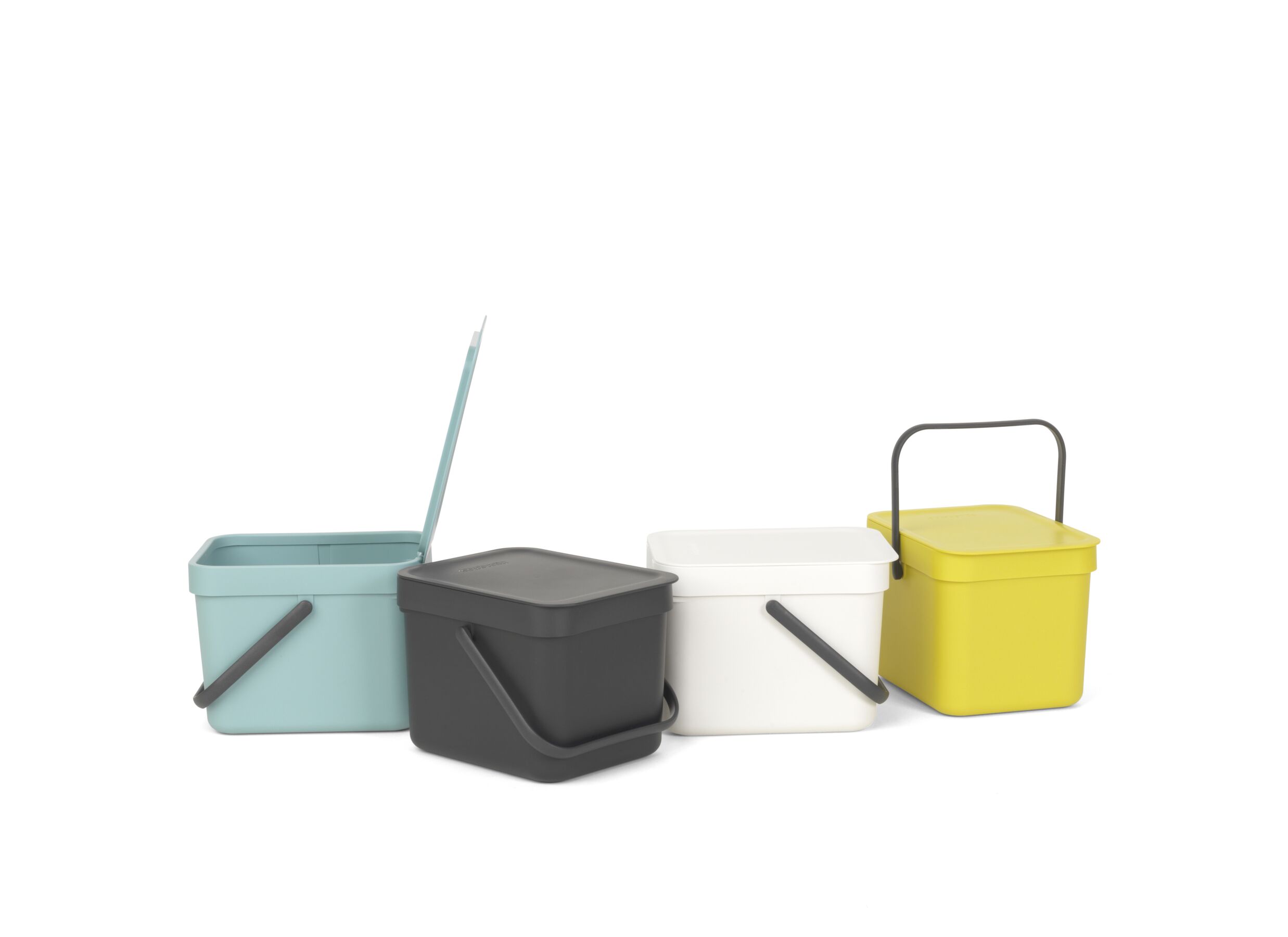 Sfeerfoto - Vuilbak Sort & Go Brabantia 6L grijs