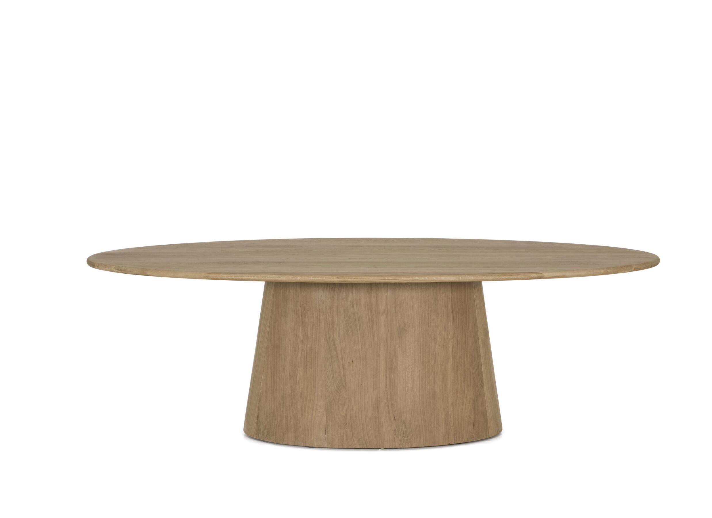 Aperçu - Table Cargo 240x120cm - chêne massif & placage - naturel