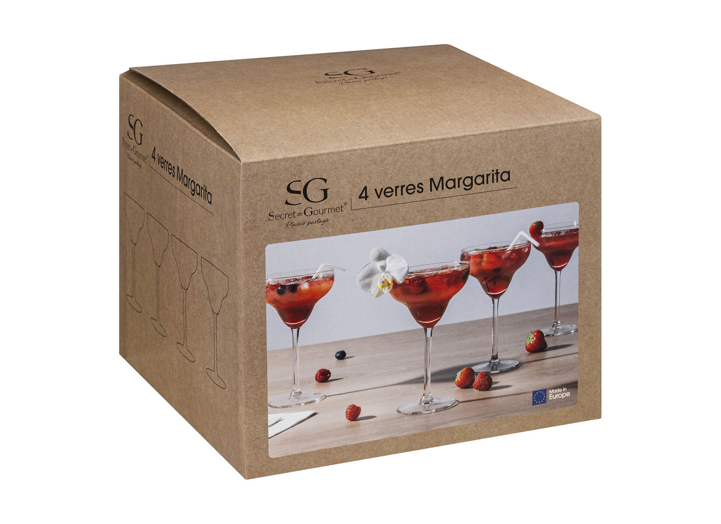 Aperçu - Verre cocktail Margarita 30cl - verre - transparent
