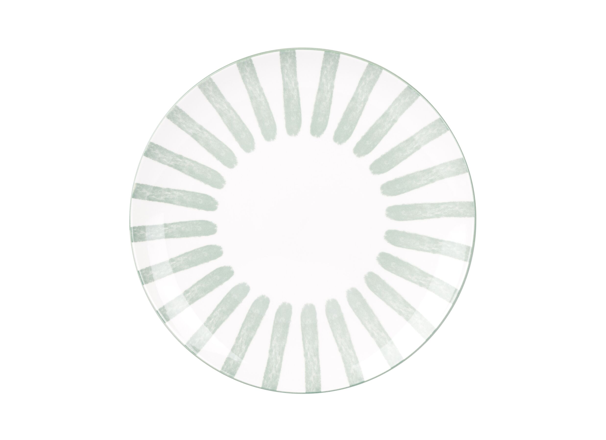 Overzichtsfoto - Bord Cabana Ø26,7cm - porselein - groen