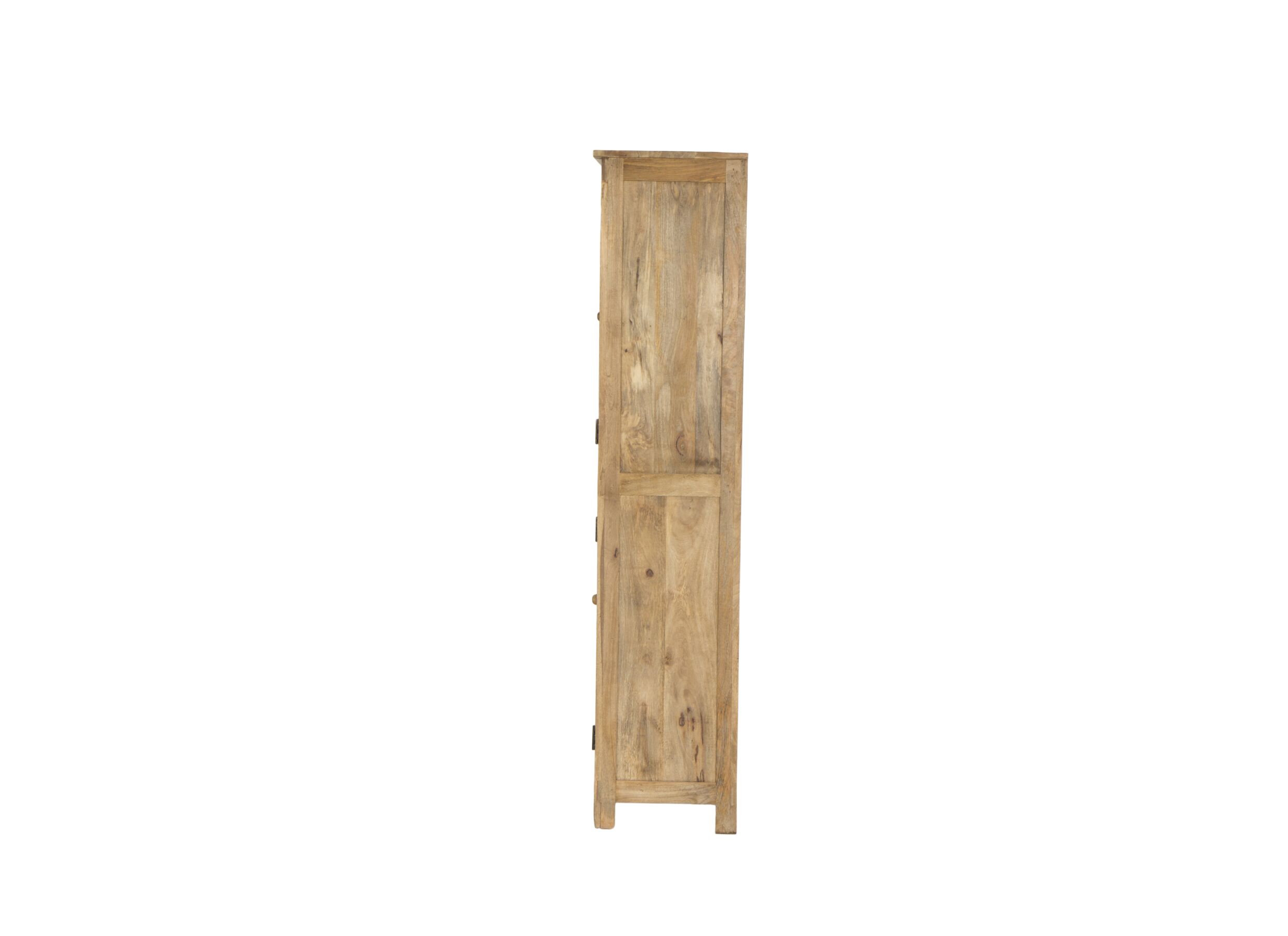 Kast Quinoa 75x40x178cm - mango massief - naturel