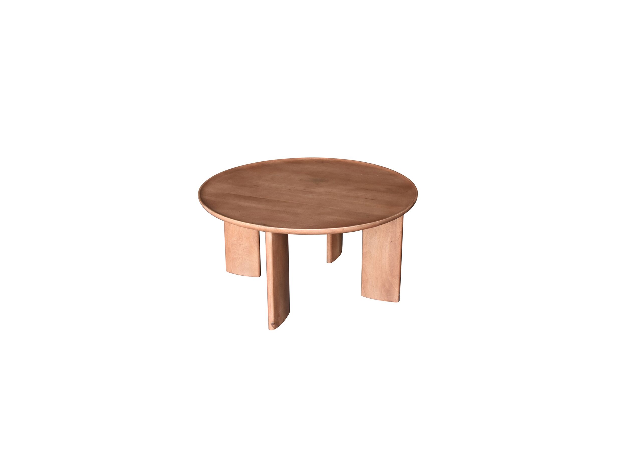 Bijzettafel Spinoza Ø80cm - mango massief - naturel - Table d'appoint Spinoza Ø80cm - manguier massif - naturel
