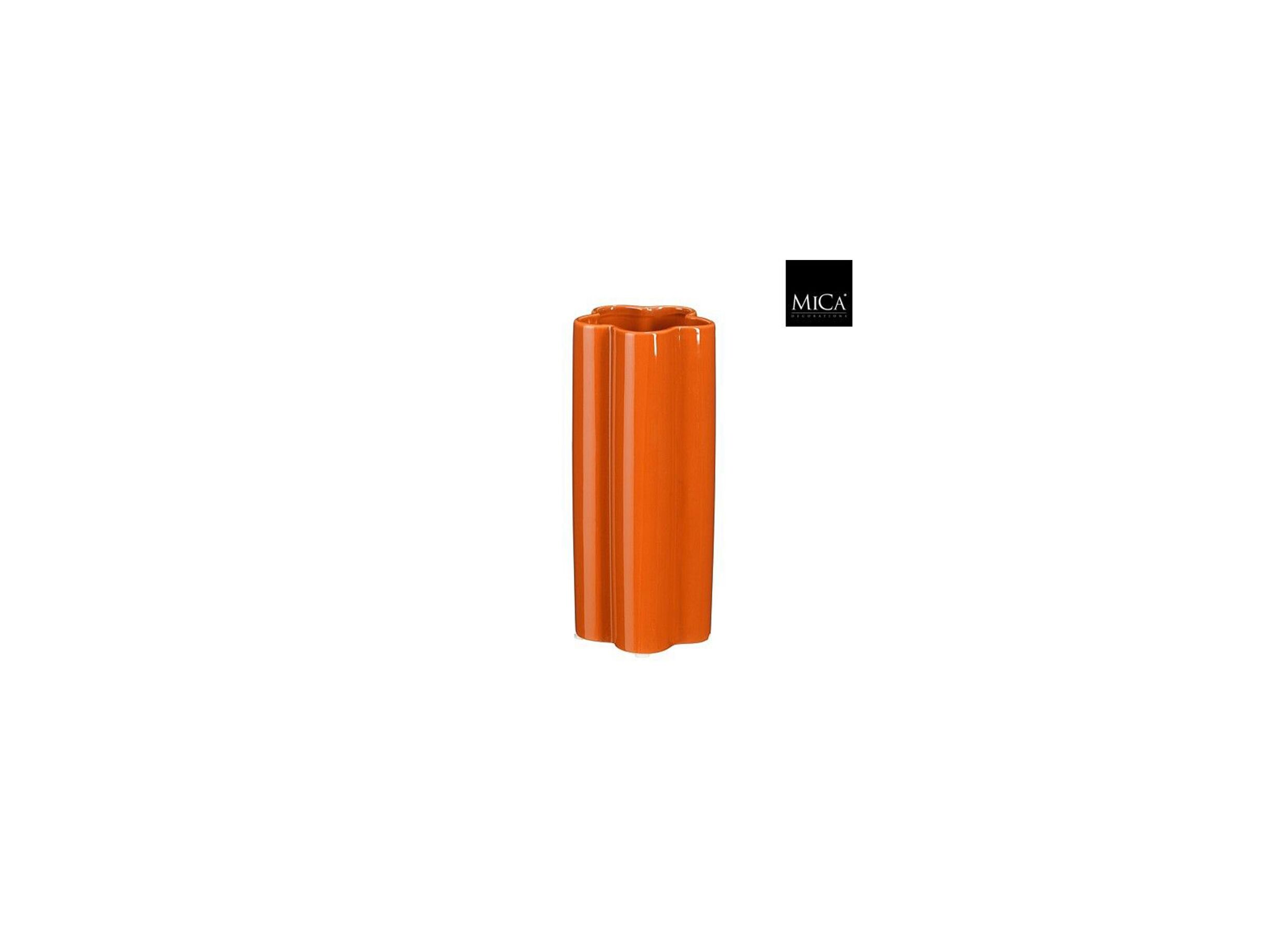 Vaas Lindon H22cm oranje - Vase Lindon H22cm orange