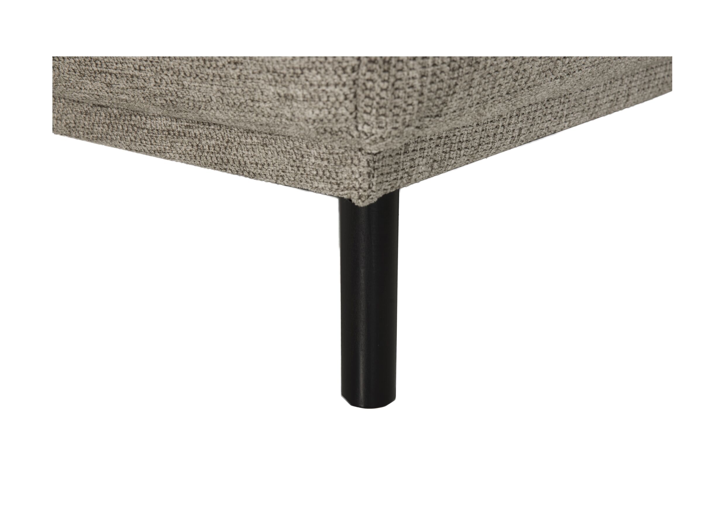 Detailfoto - Hoeksalon Kent 390x230cm - stof - grijs