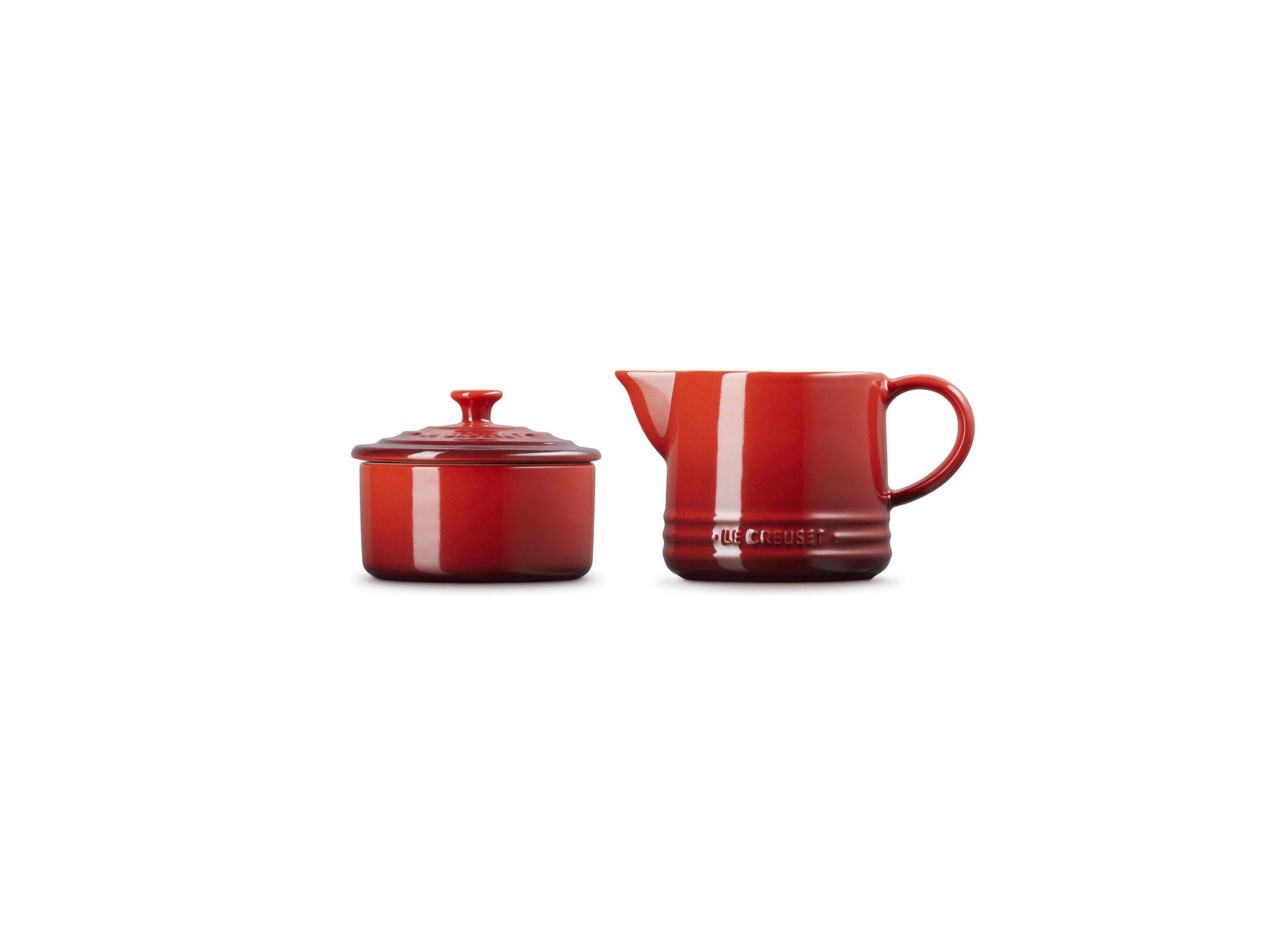 Pot à lait et sucrier Le Creuset