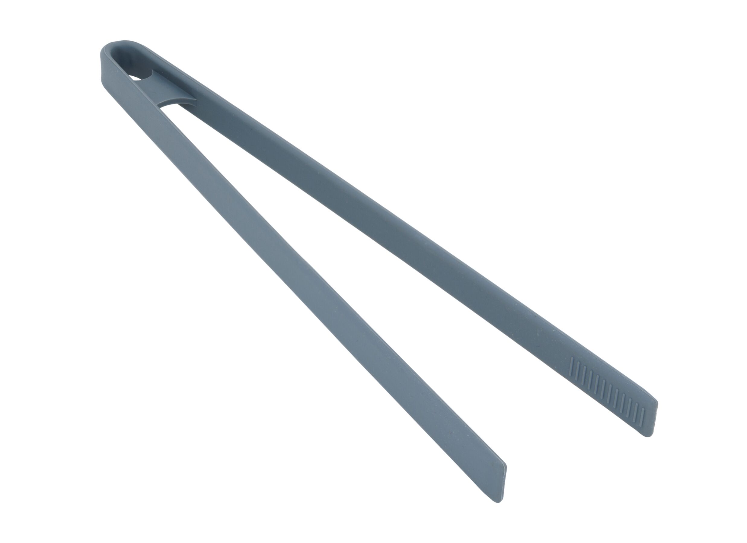 Serveertang 29cm - silicone/ijzer - grijs - Serveertang 29cm - silicone/ijzer - grijs