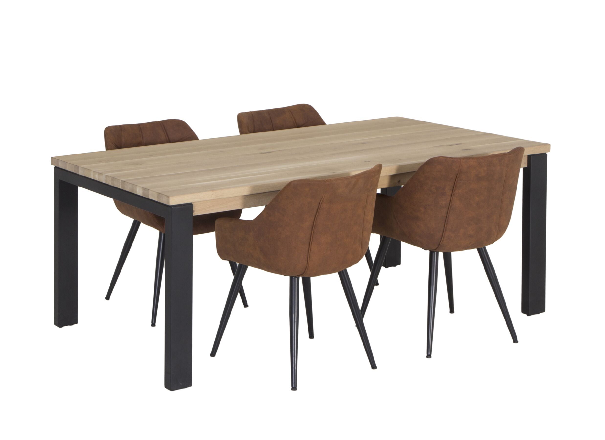 Table Palacio 200x100cm - chêne massif - naturel