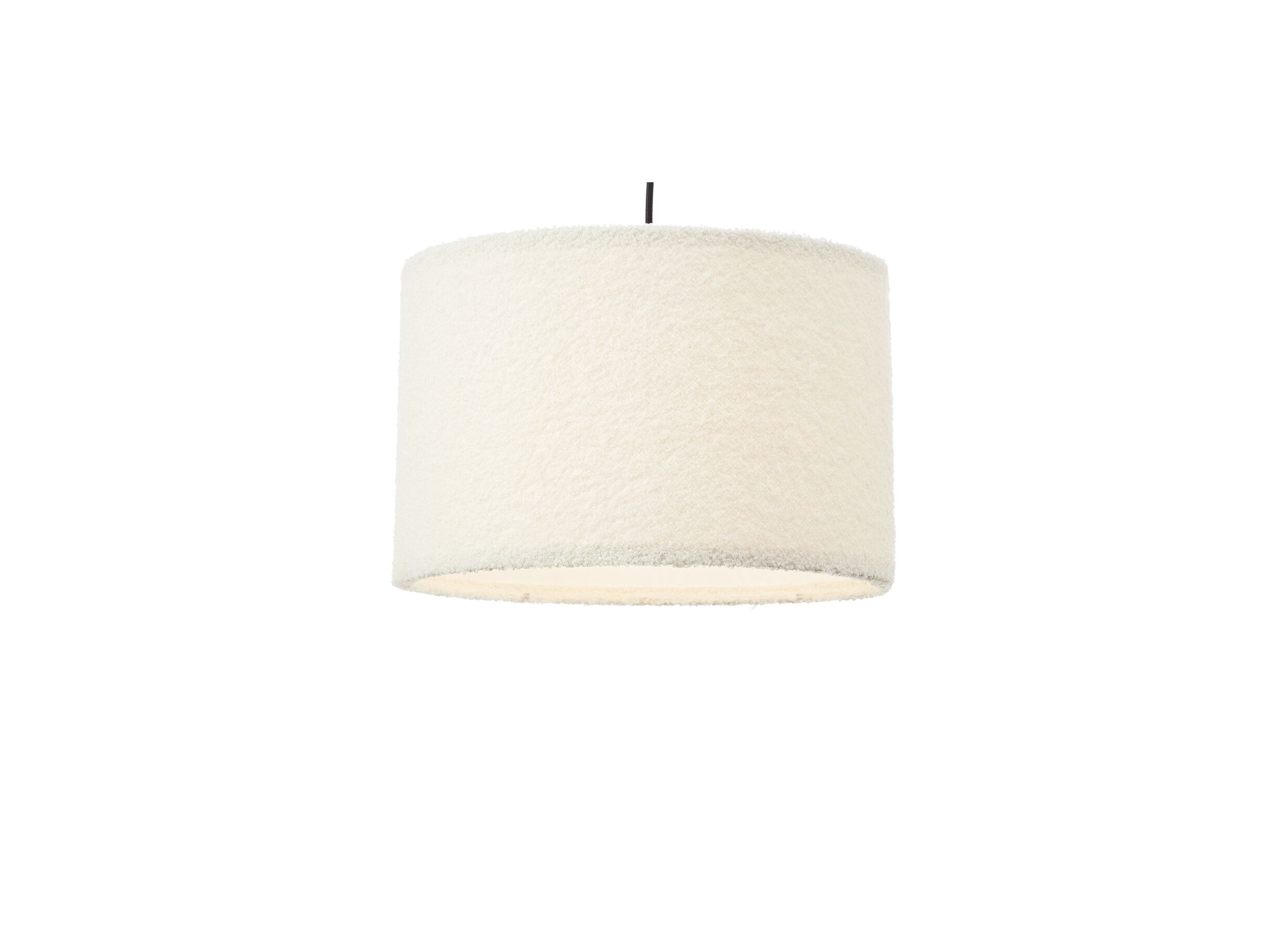 Detail - Suspension Teddy 1x20W E27 Ø35cm - métal/tissu - beige