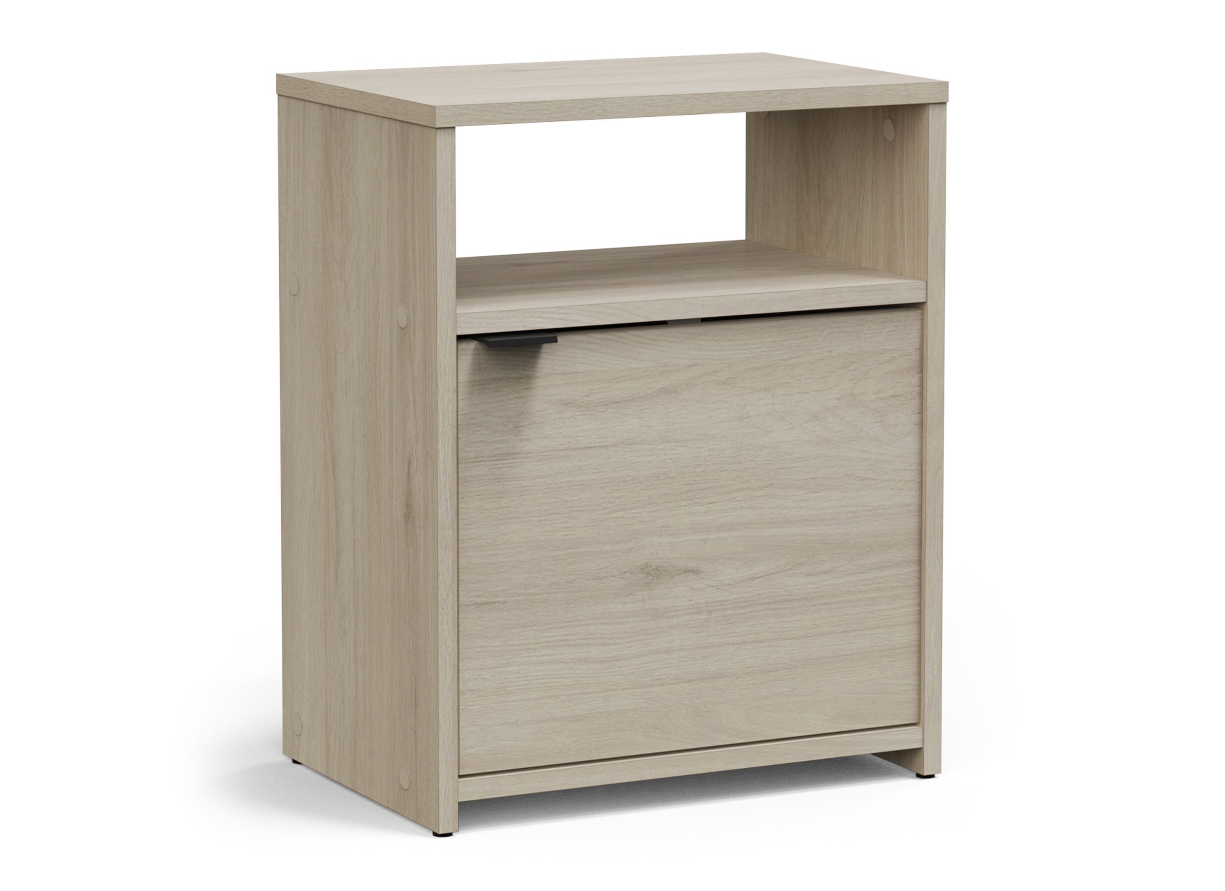 Plus Important - Table de chevet Nano 41x28x51cm - décor - chêne kronberg