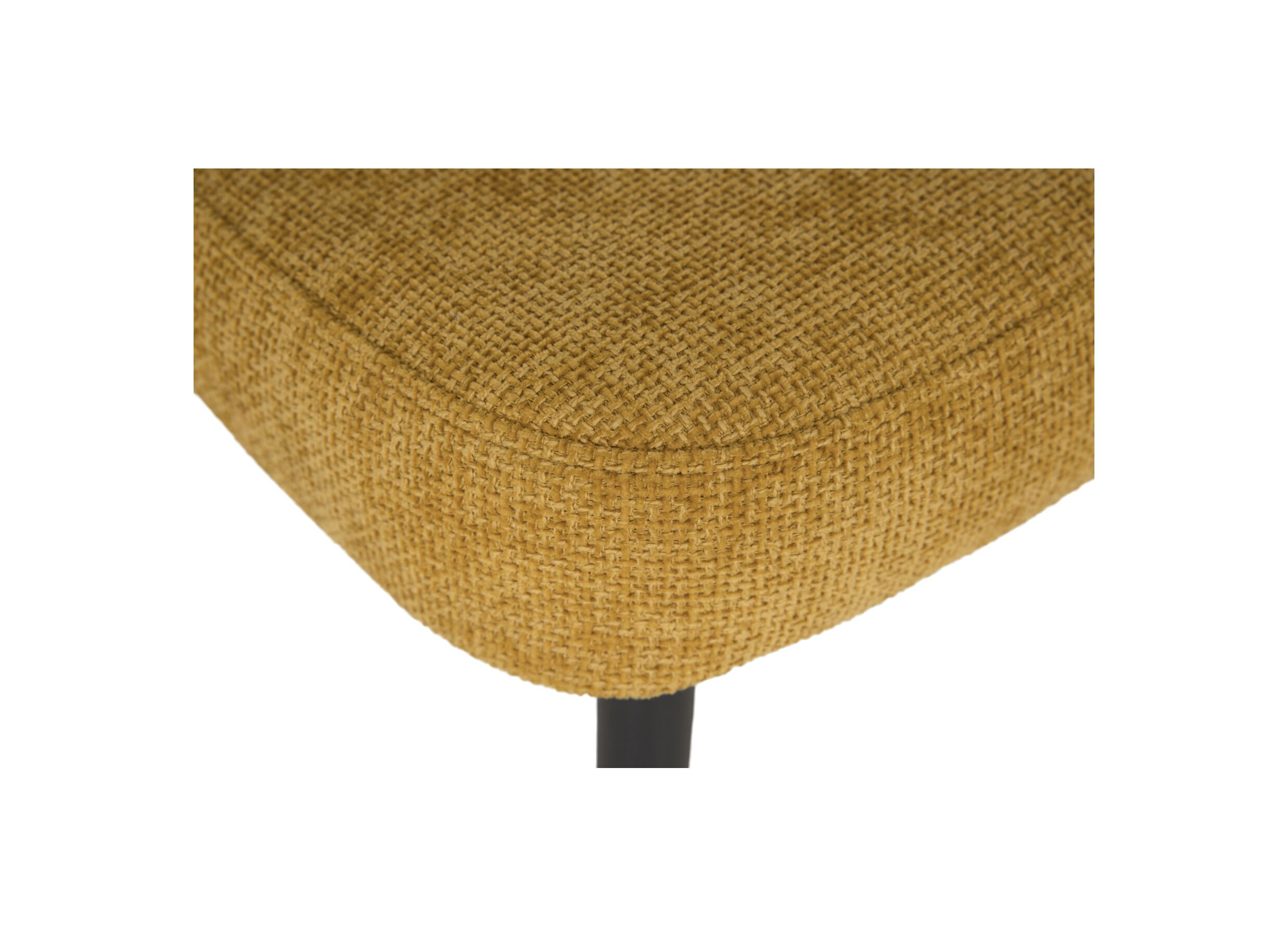 Detailfoto - Stoel Cherokee 55x57x97cm - stof - geel