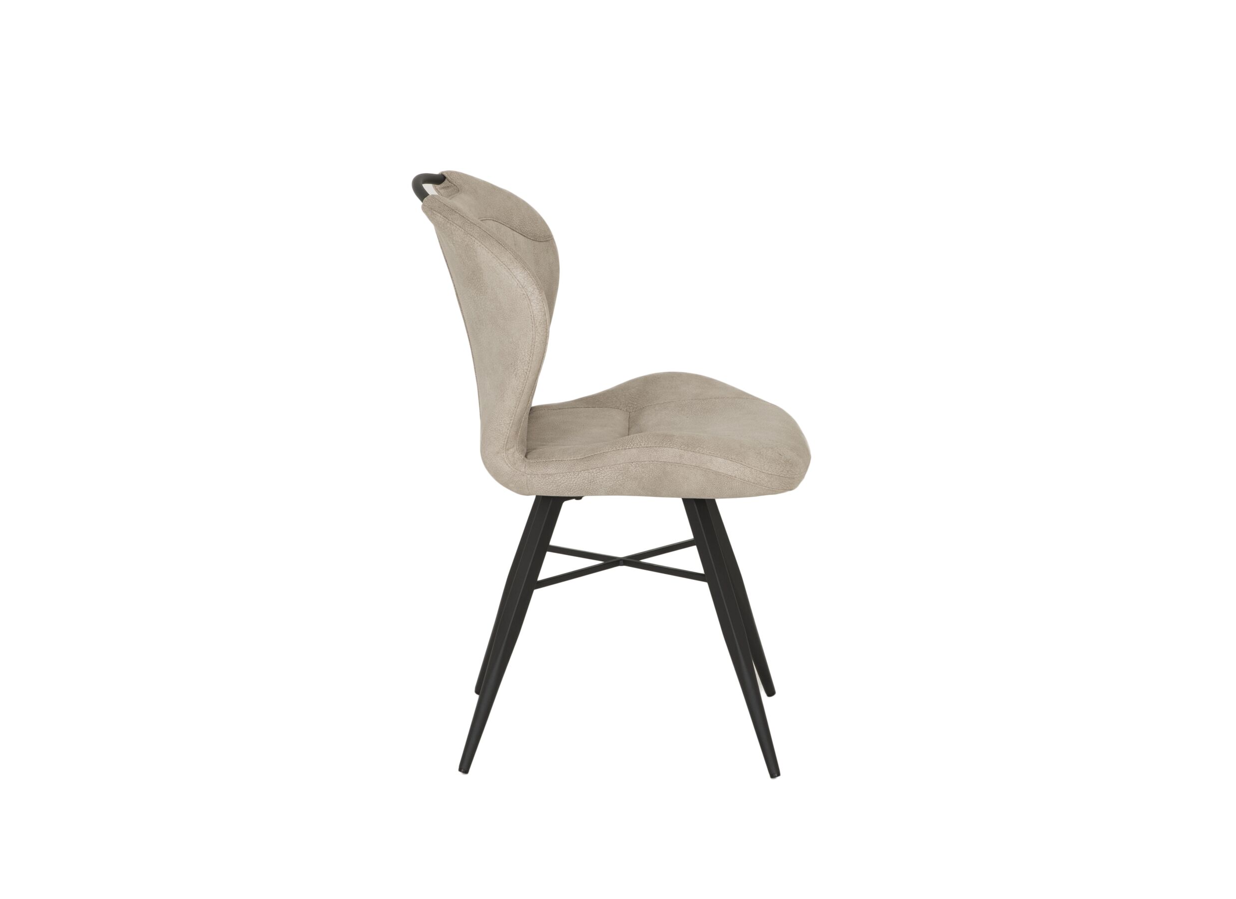 Stoel Mace 50,5x61x87cm - stof - zorro zand