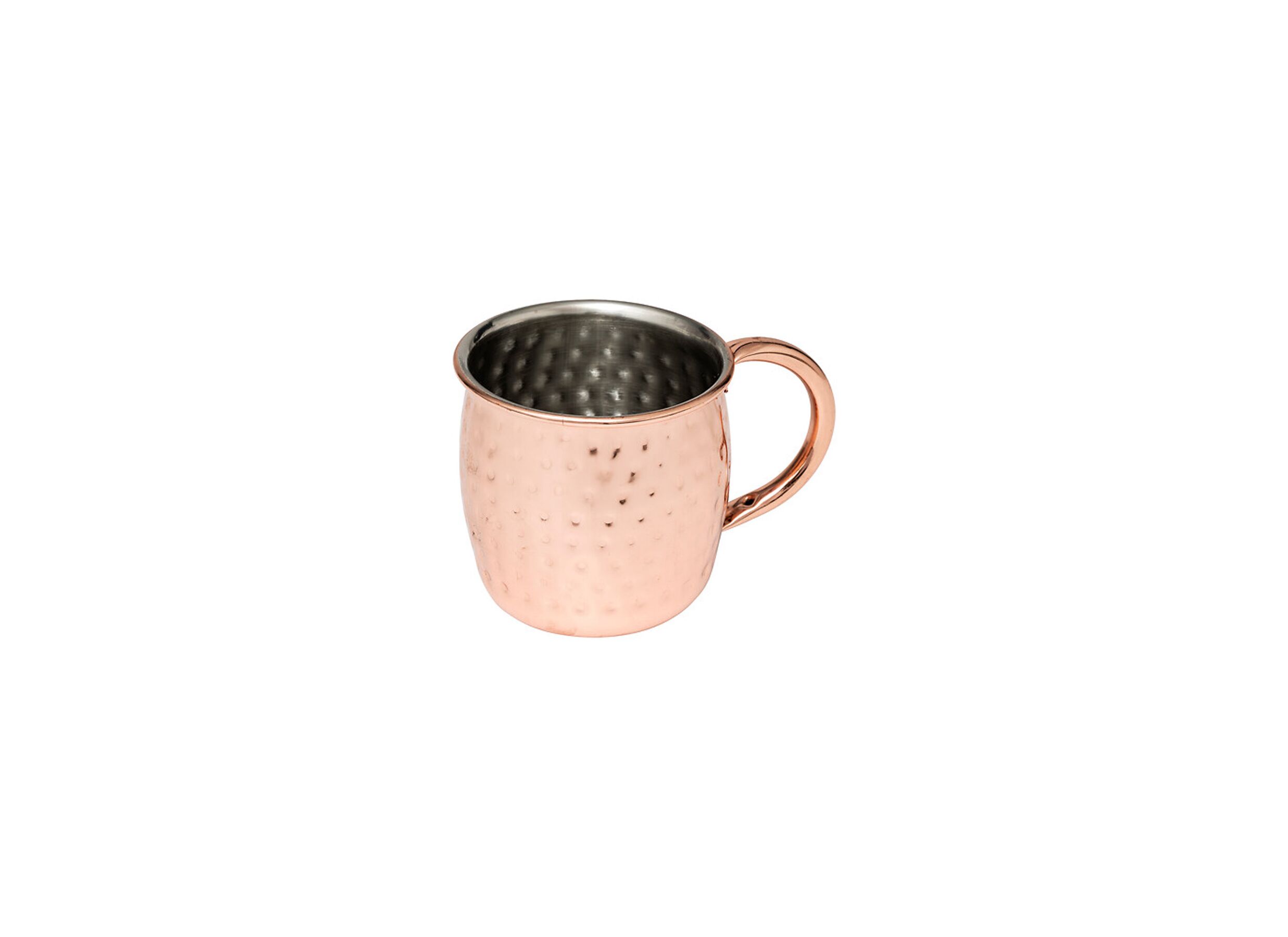 Overzichtsfoto - Cocktailglas Moscow Mule 47cl Ø8,6x13cm - roestvrij staal - koper set van 2