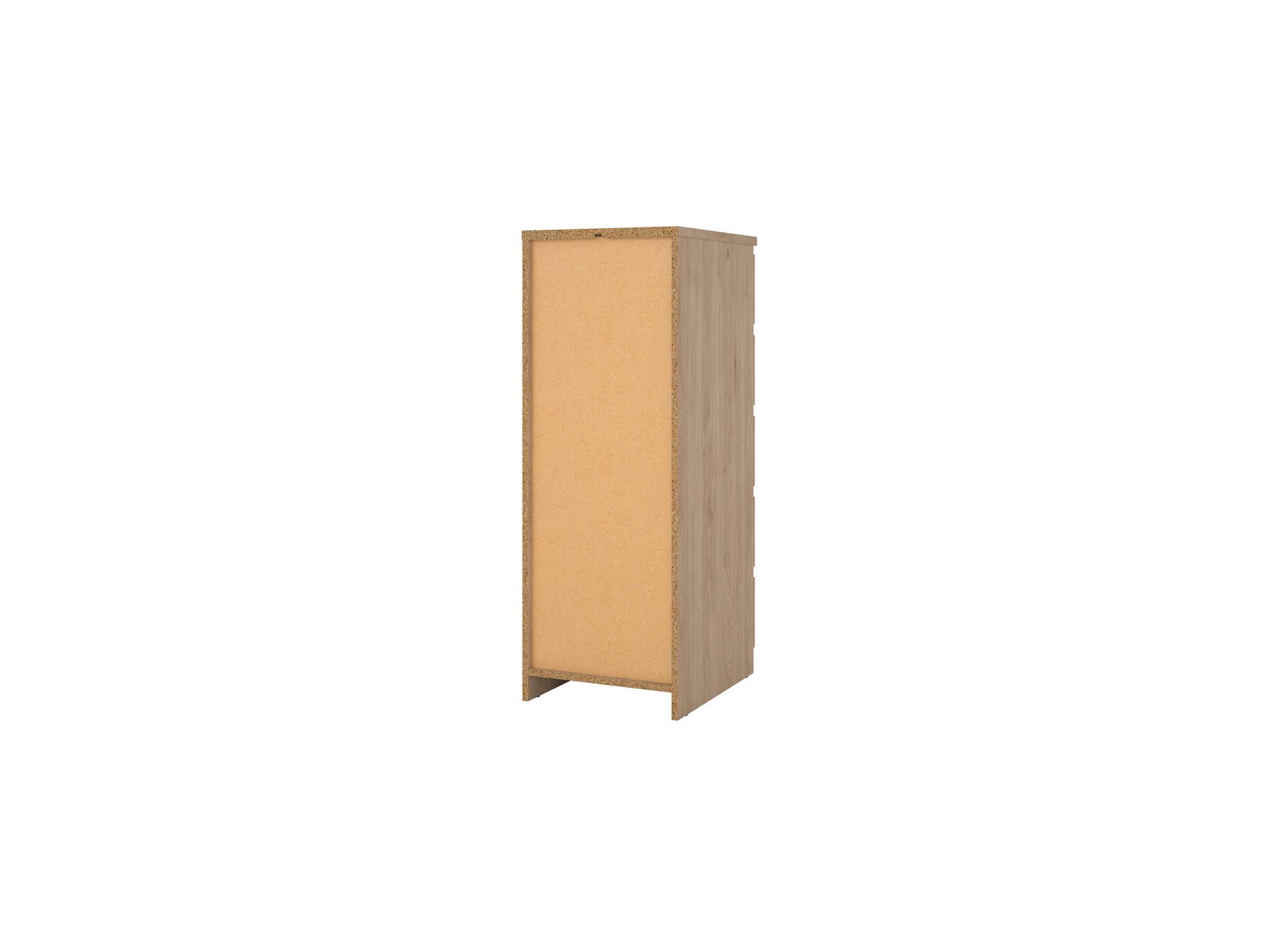 Commode Naia 41x50x111cm - mélamine - jackson hickory