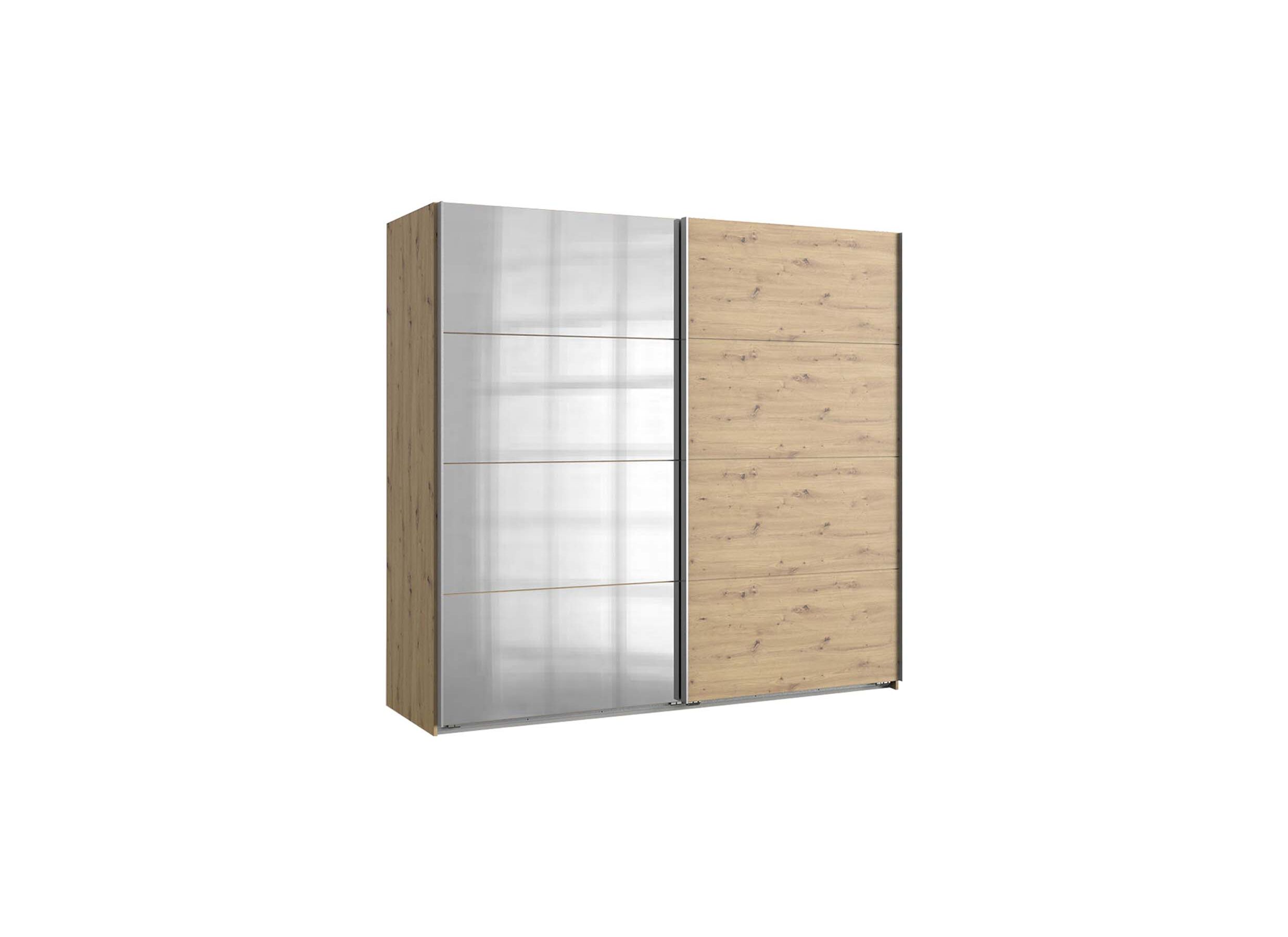 Armoire à portes coulissantes Easyplus 225cm - Armoire à portes coulissantes Easyplus 225cm - décor - chêne artisanal