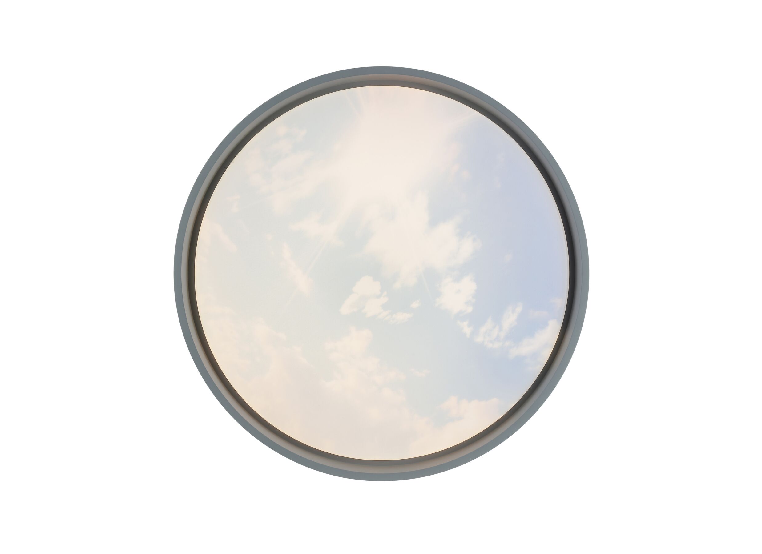 Aperçu - Plafonnier Sky Dream Ø48,5cm - blanc & gris
