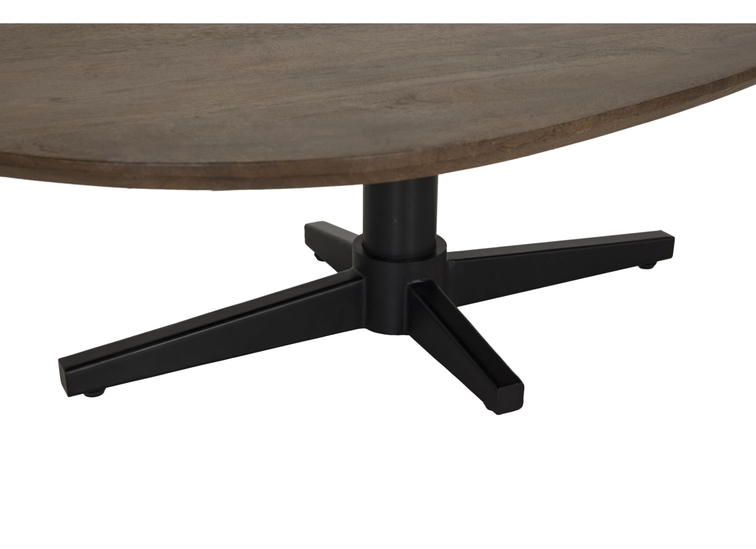 Detailfoto - Salontafel Cruz 140x75cm - mango massief - bruin