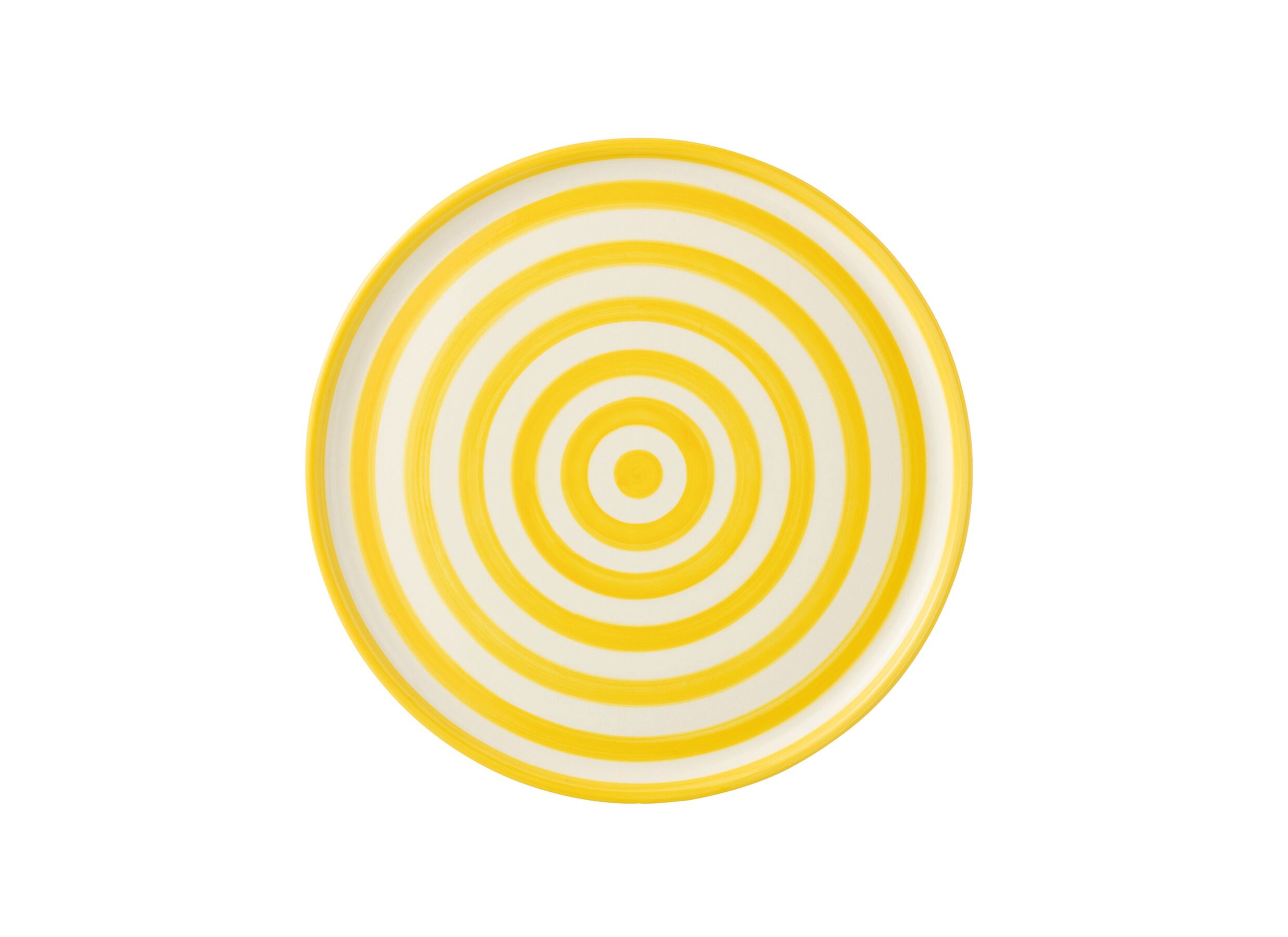 Aperçu - Assiette Granada Ø34cm - céramique - blanc & jaune