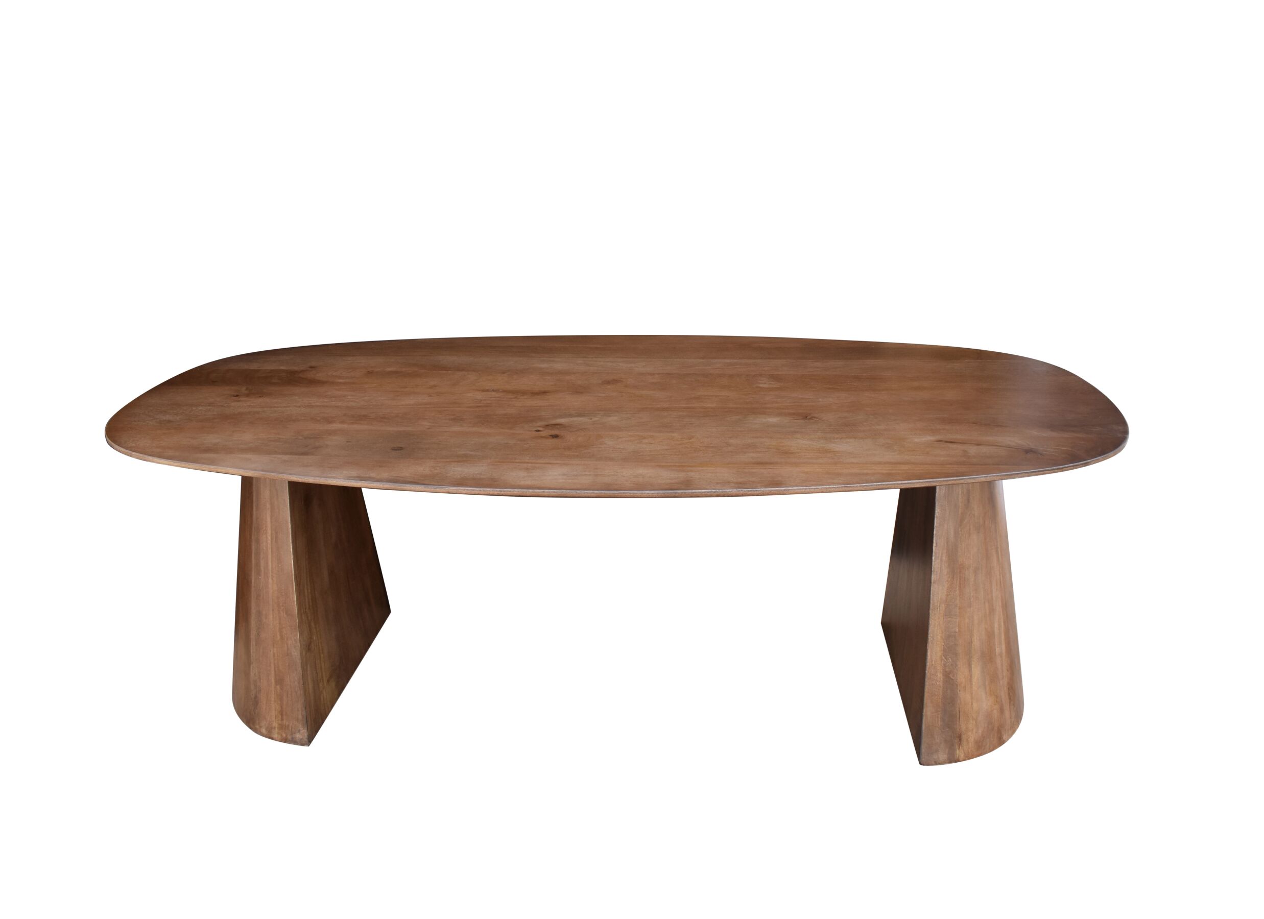 Overzichtsfoto - Tafel Stradale 220x100cm - mango massief - bruin