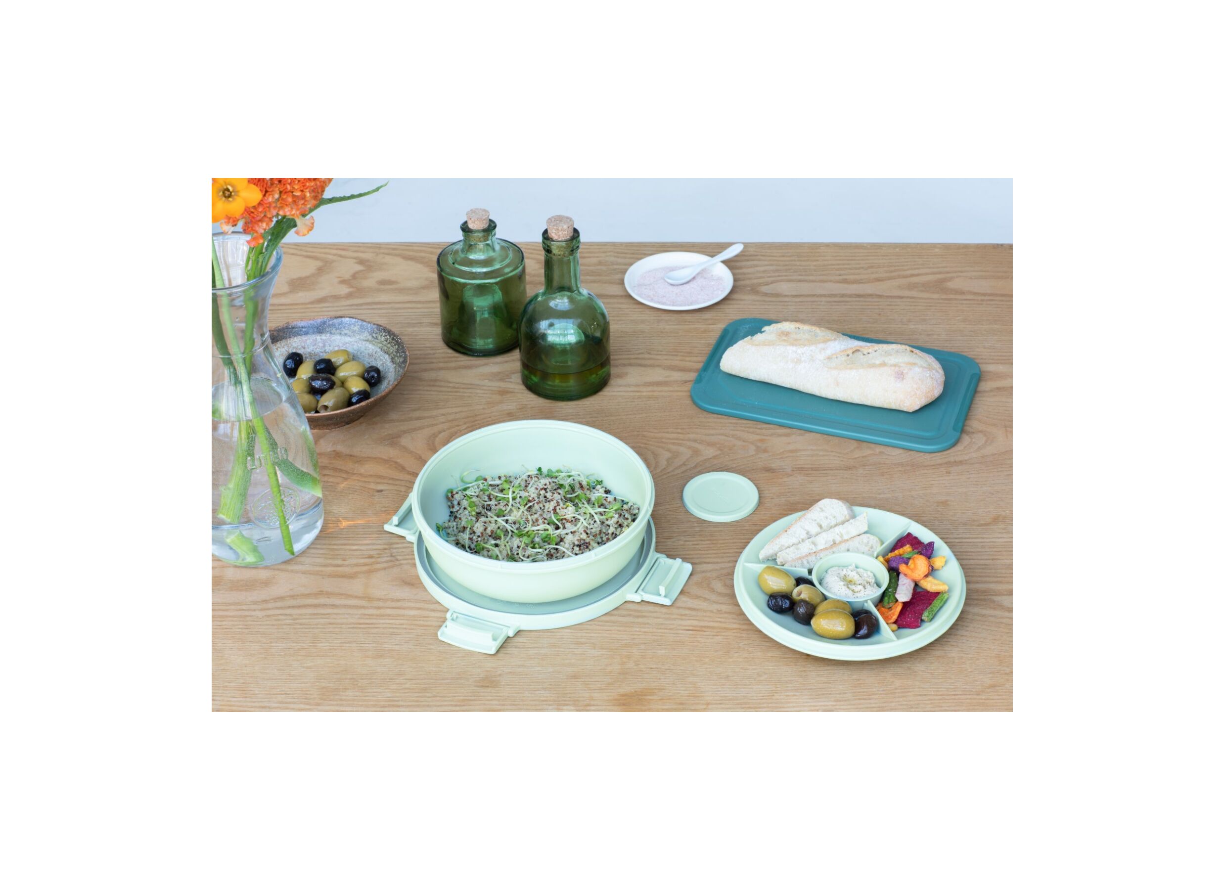 Foto ambiance - Make&Take Saladier 1,3L jade green
