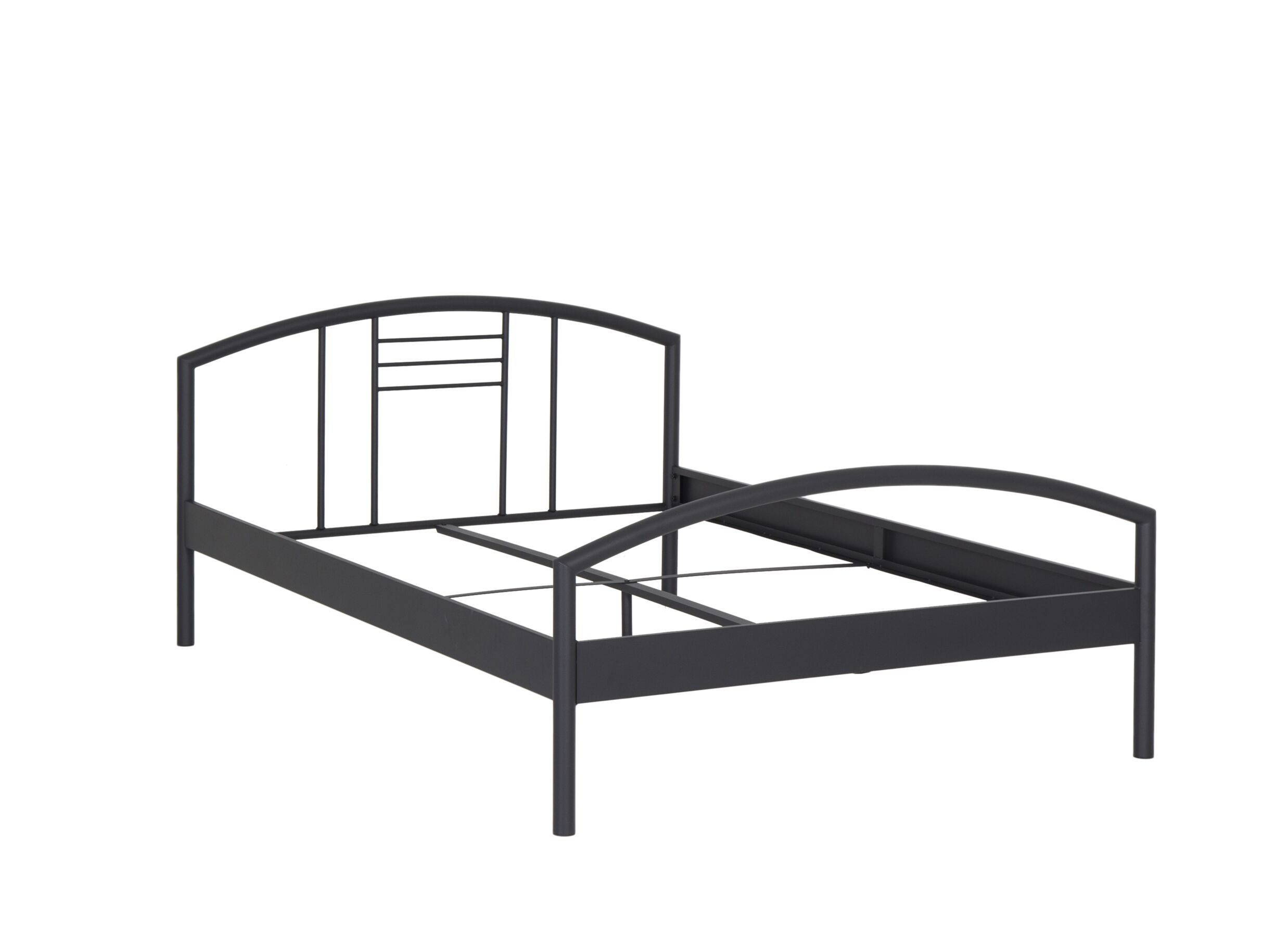 Bed You 140x200cm - metaal - zwart