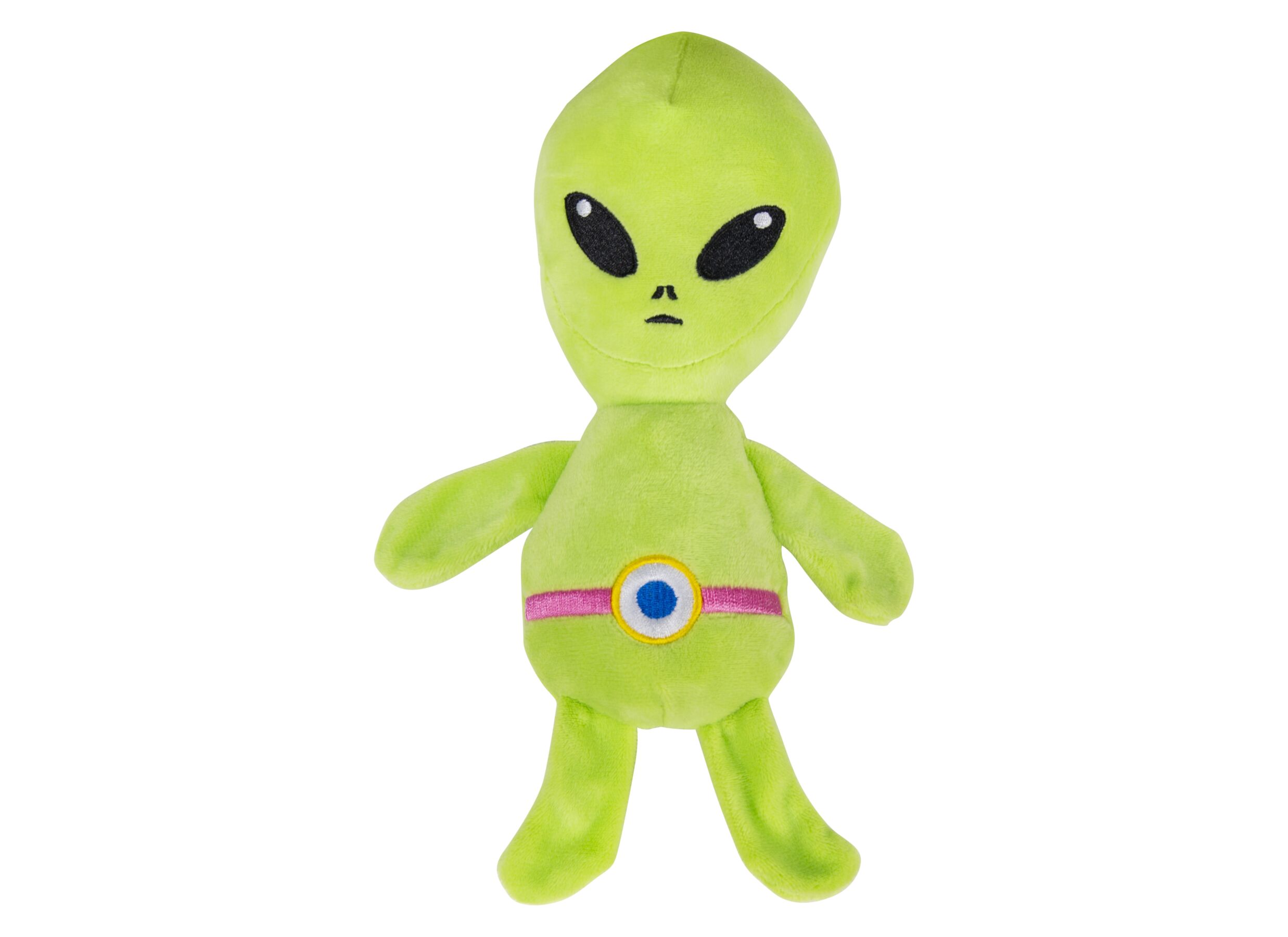 Hoofdfoto - Hondenspeelgoed Alien 24cm - stof - groen