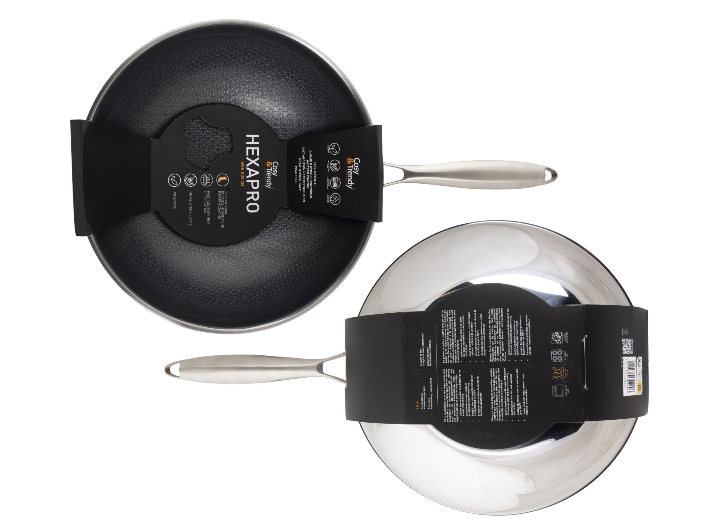 Aperçu - Wok Hexapro Ø28cm
