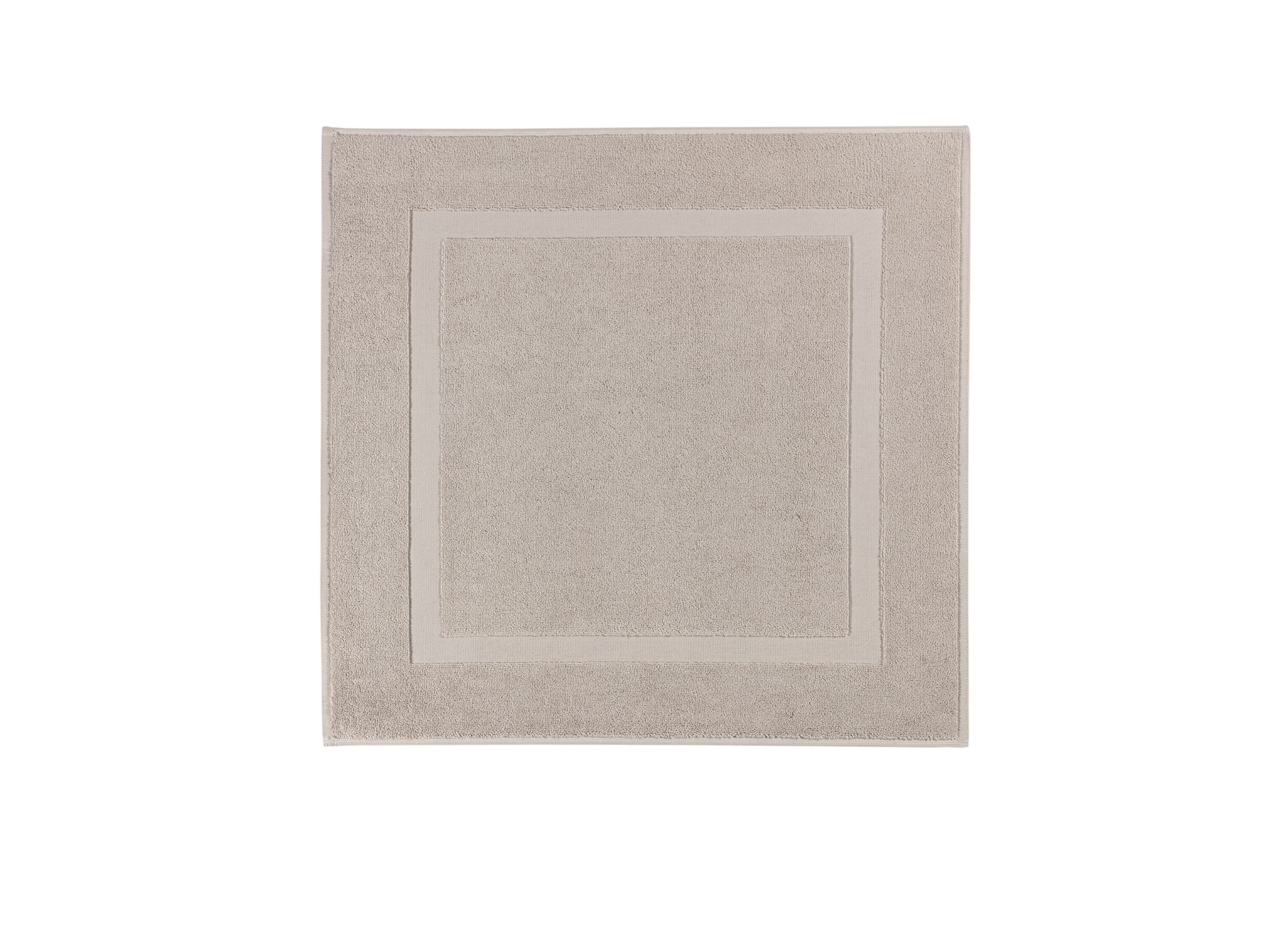 Tapis de bain Una 60x60cm beige - Tapis de bain Una 60x60cm beige