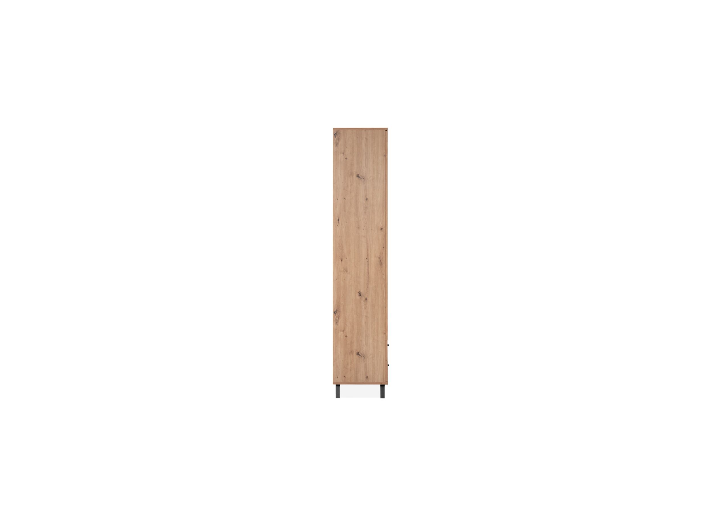 Aperçu - Vitrine Medan 92cm - mélamine - chêne artisanal
