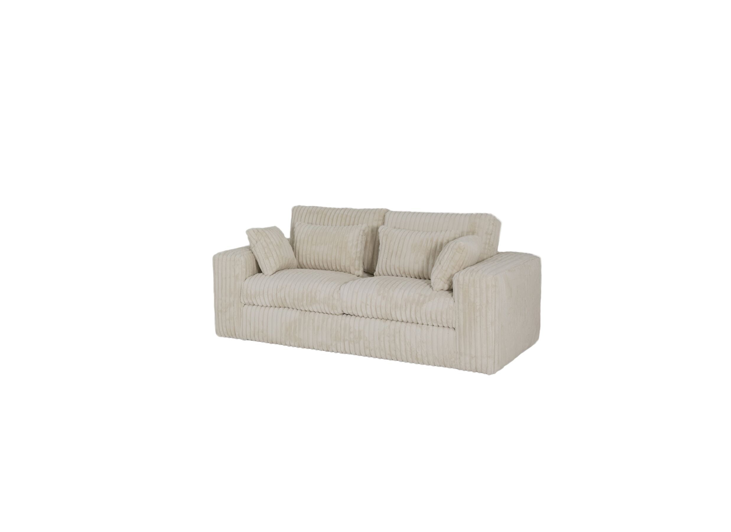 Zetel Monize 2-zit - stof - ecru - Zetel Monize 2-zit - stof - ecru